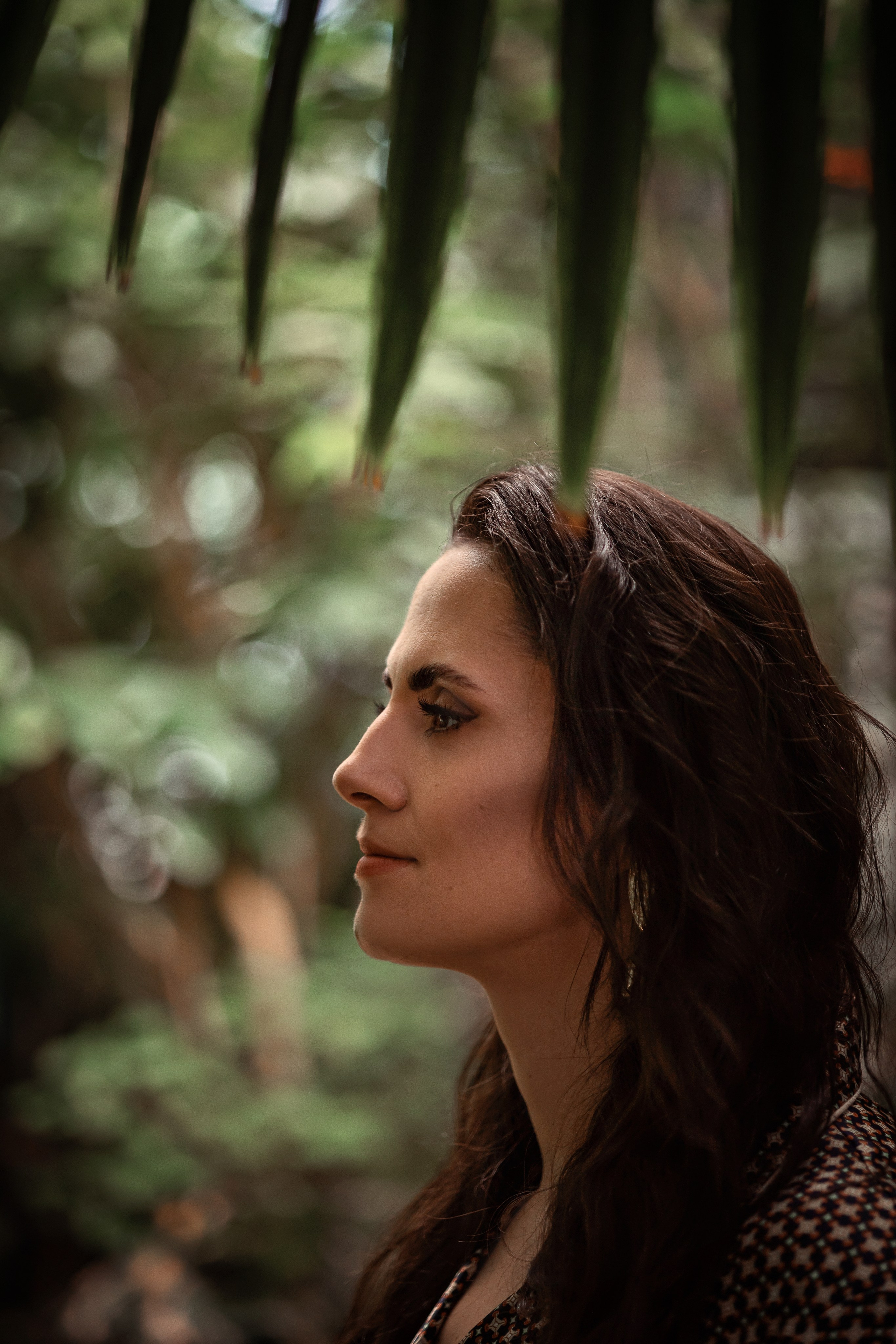 В оранжерее Ботанического сада. Семейный, женский фотограф Москве Лиза Лутцева