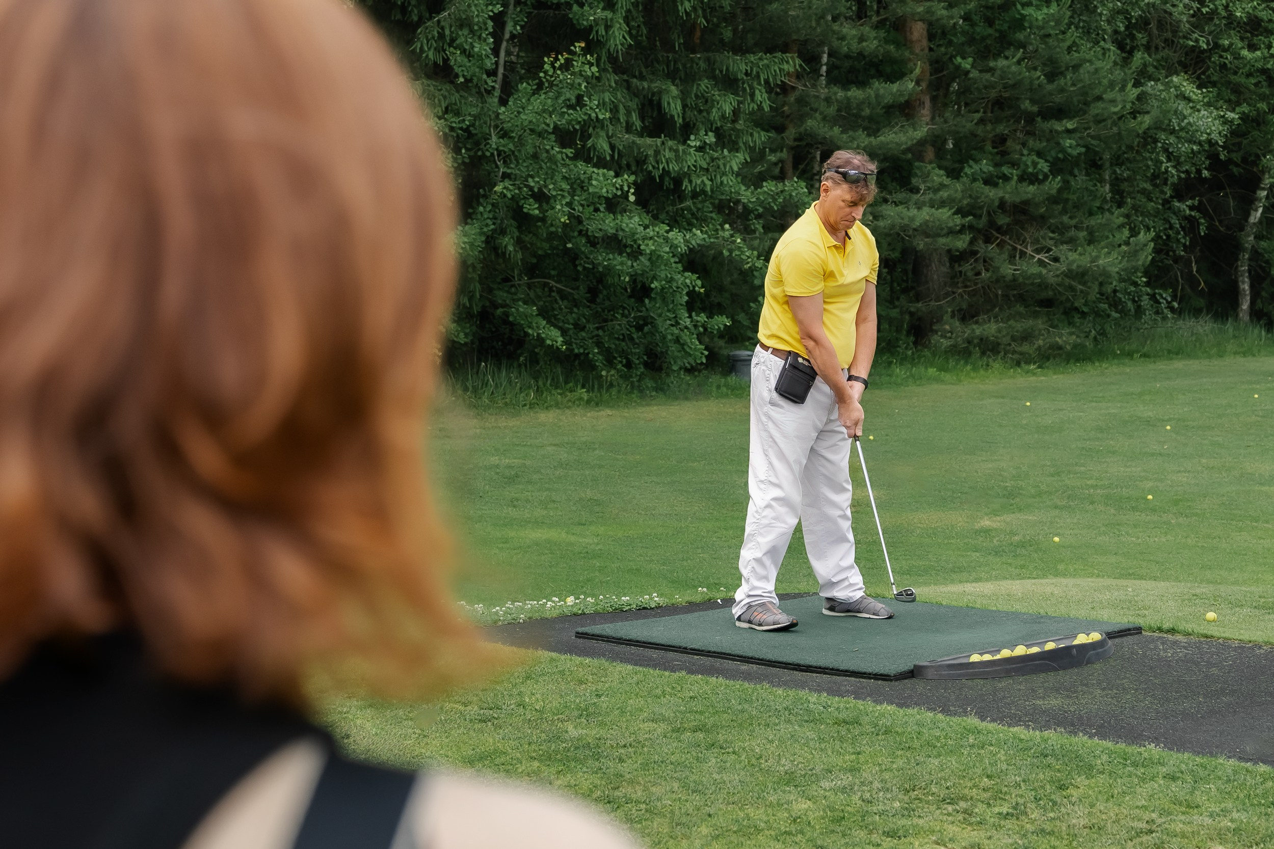 Golf. Фотограф Дмитрий Алехин. Репортажная съемка мероприятий в Москве