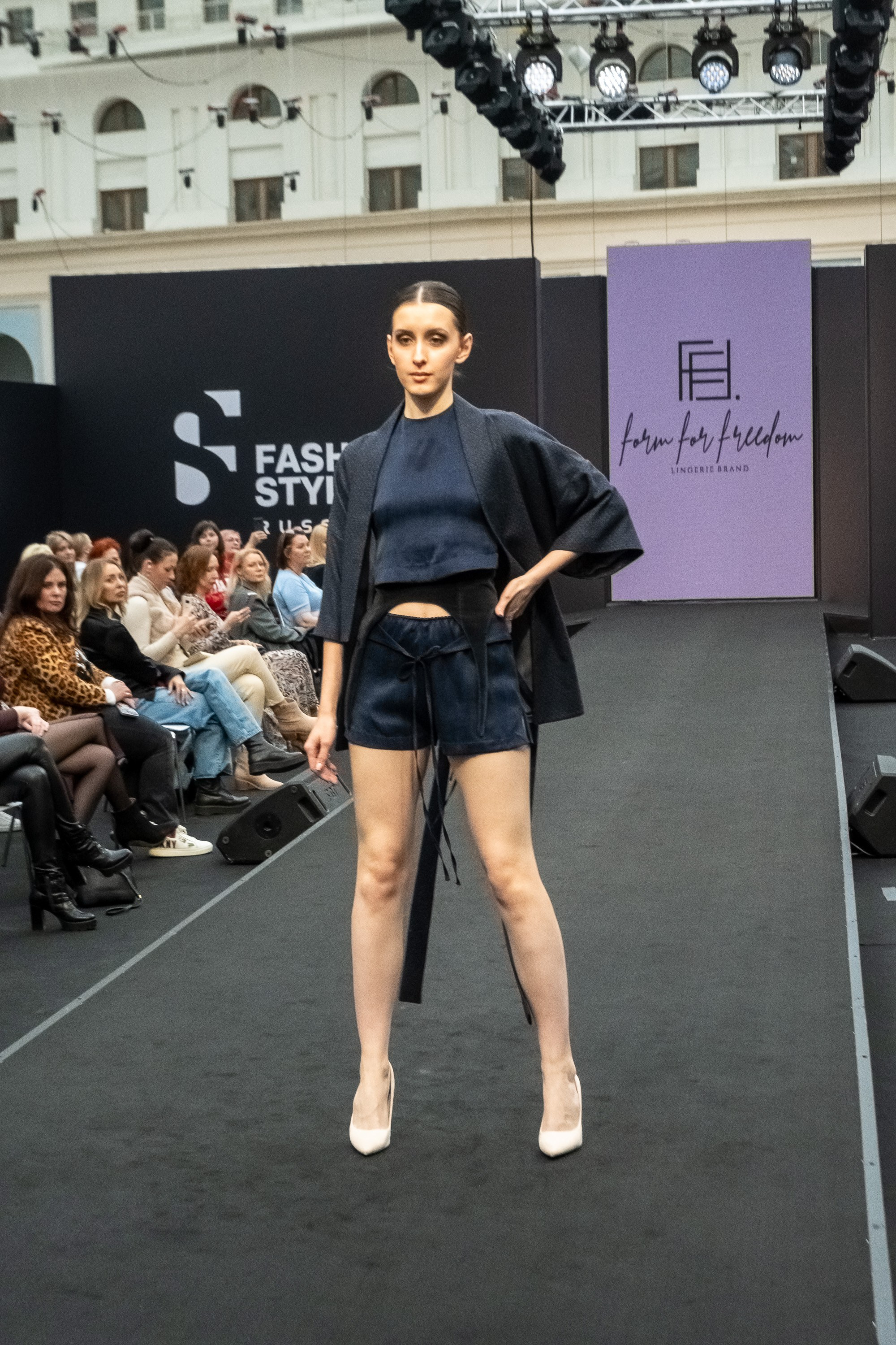 Репортажная фотосессия на выставке Fashion Stile