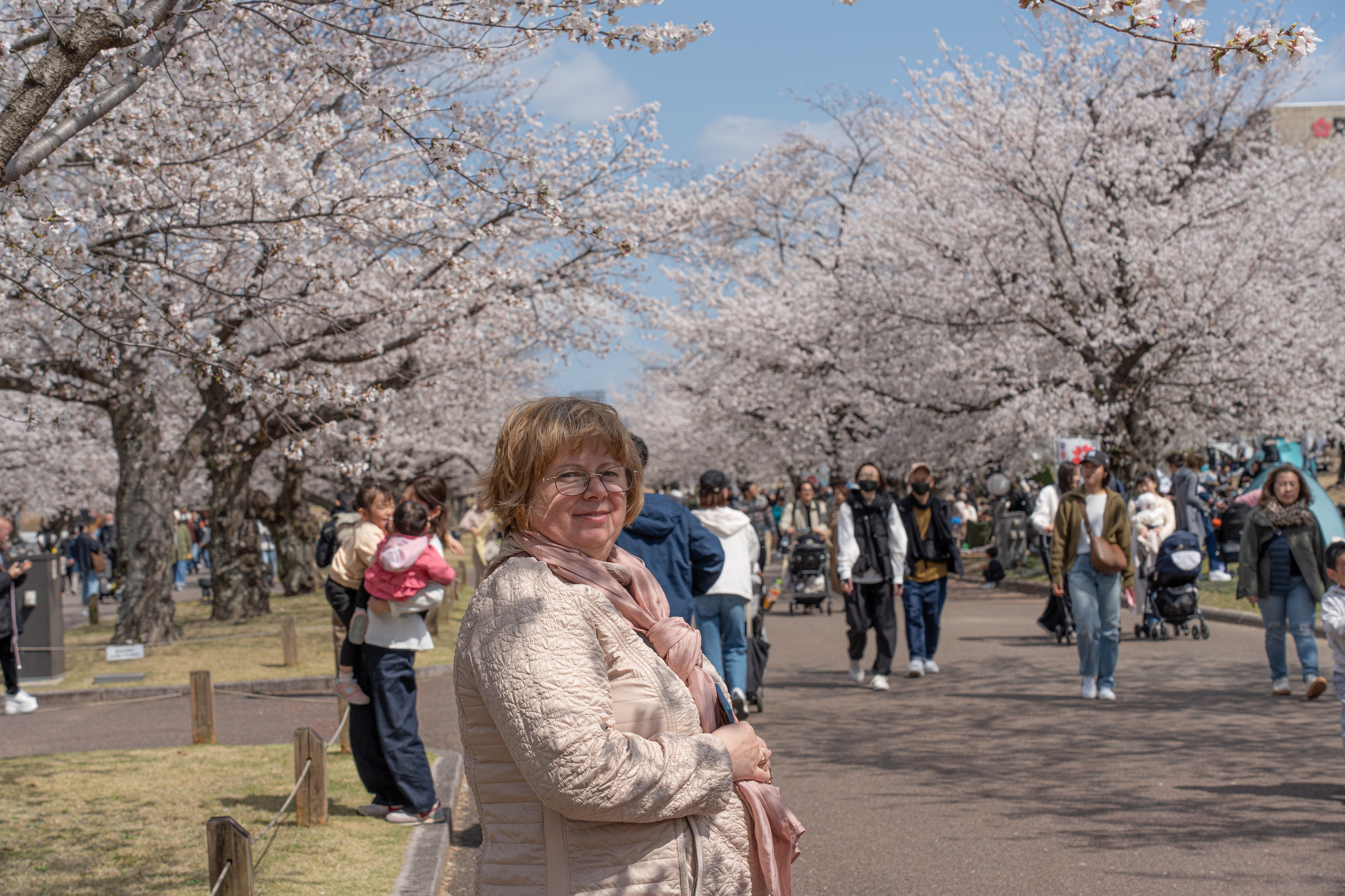 Япония, сакура. Творческие сьемки