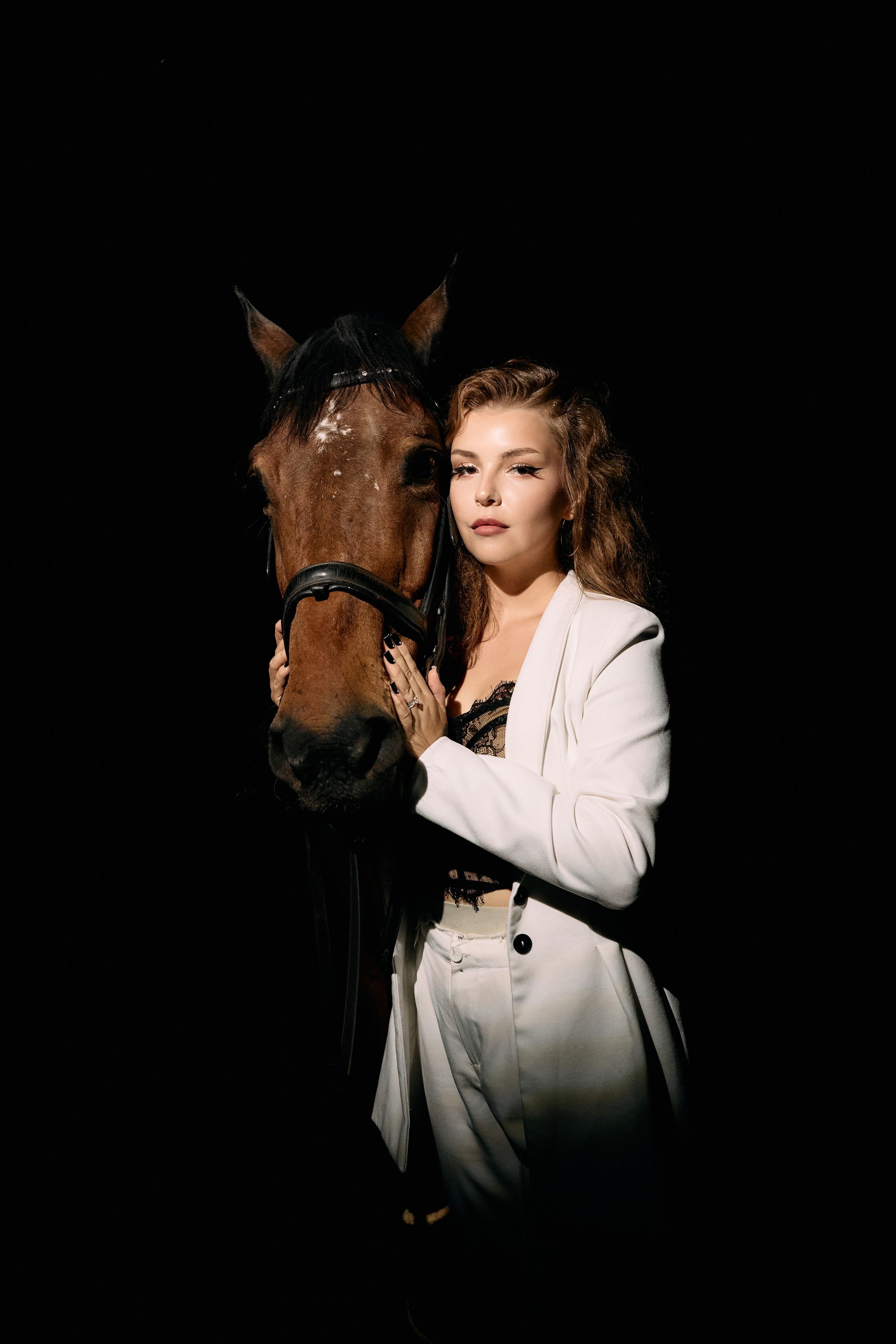 Съемка на конюшне. Сергей Ирклиенко