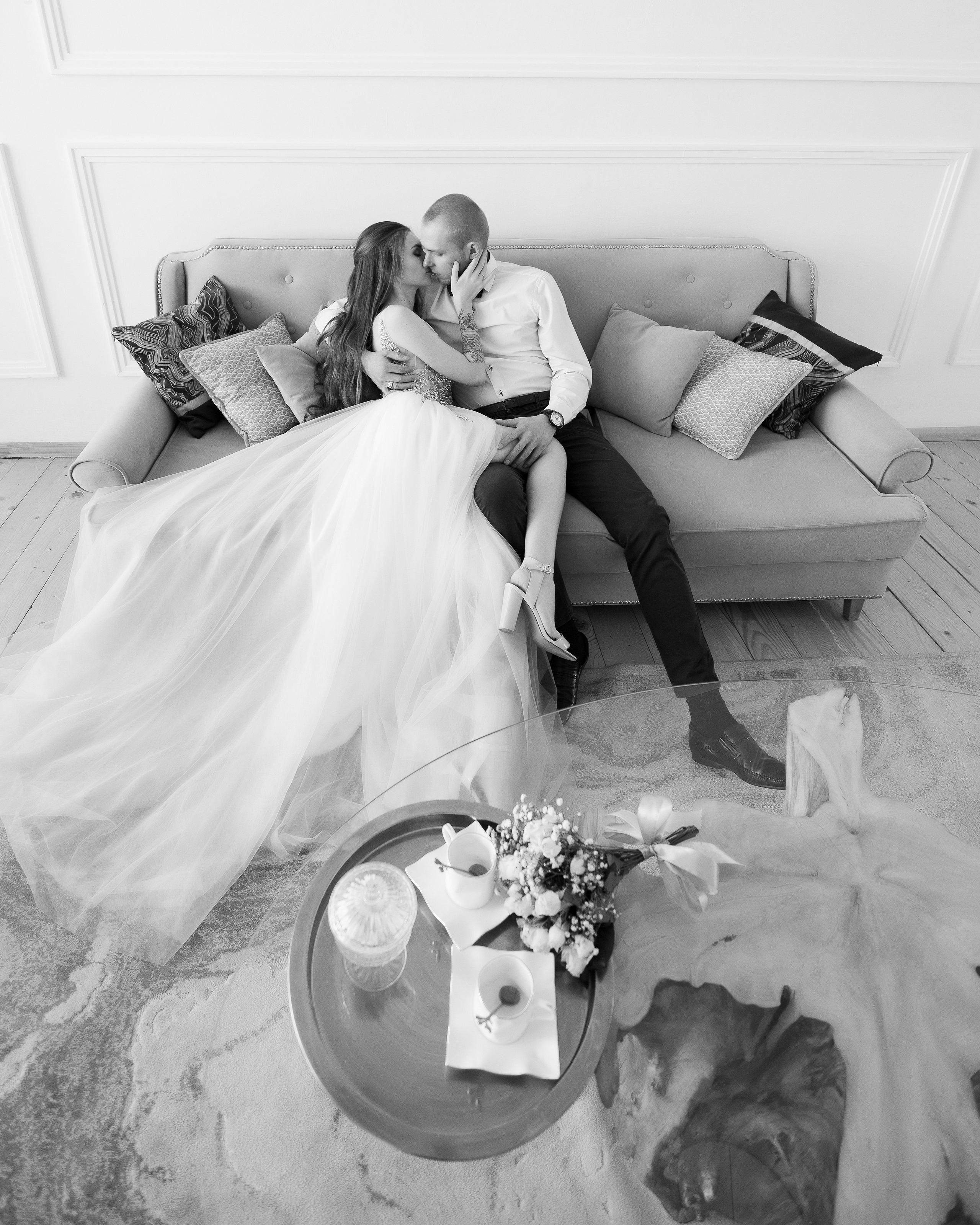 Предсвадебная фотосессия в студии Краснодара