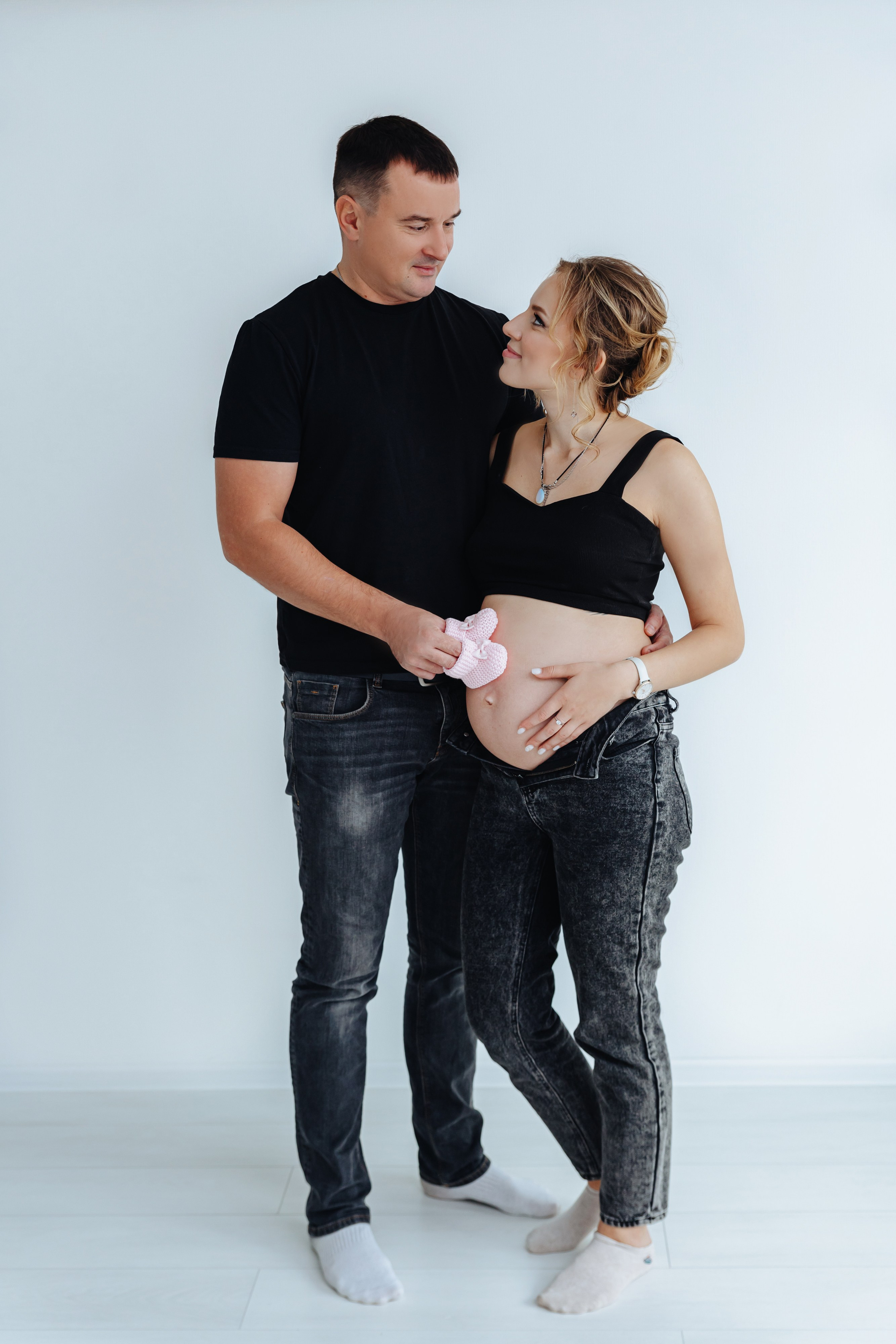Съемка беременности в студии. Свадебный и семейный фотограф в Витебске Наталья Мамойко