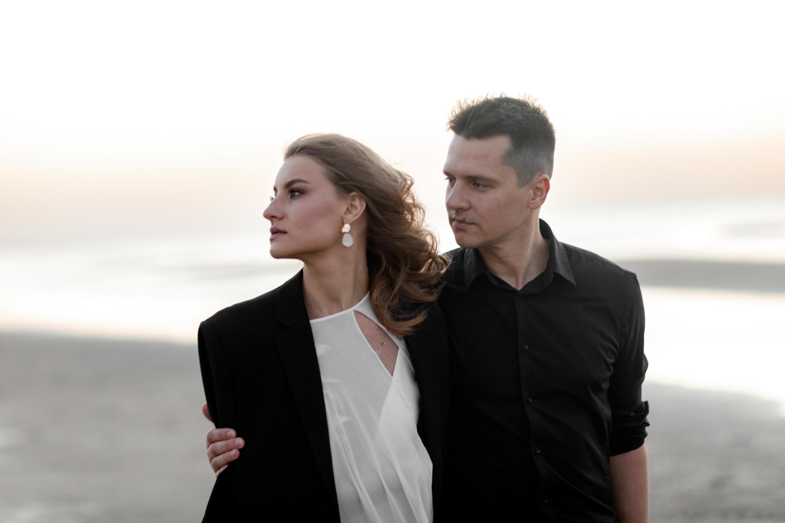 На берегу моря. Свадебный фотограф в Москве Топтыгин Иван