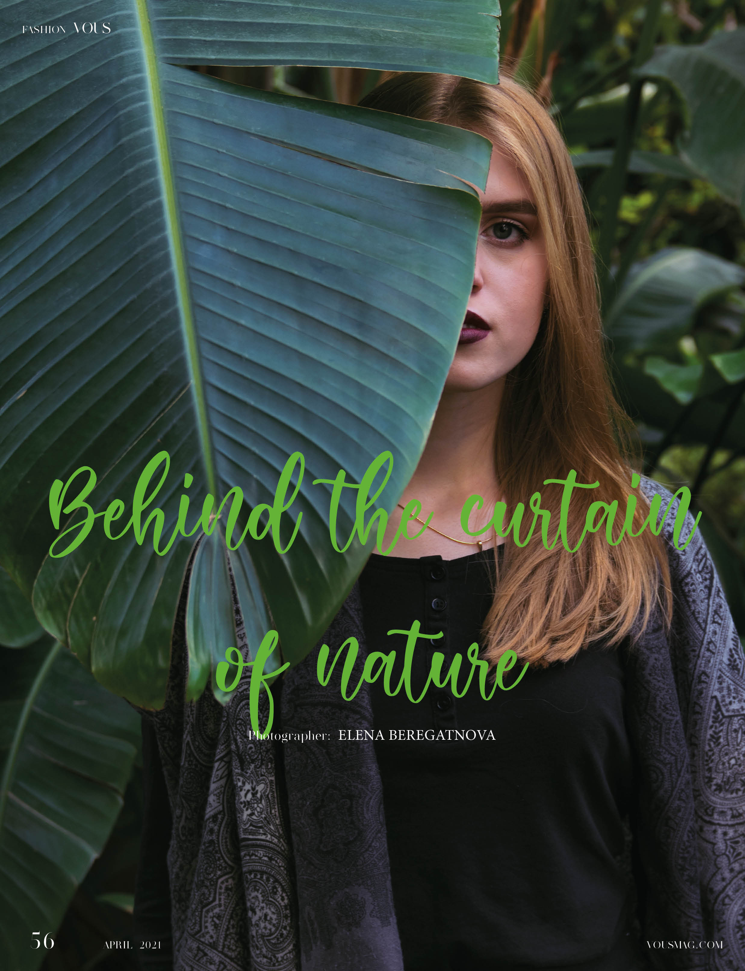 Editorial. Elena Beregatnova. Documentary and art photographer