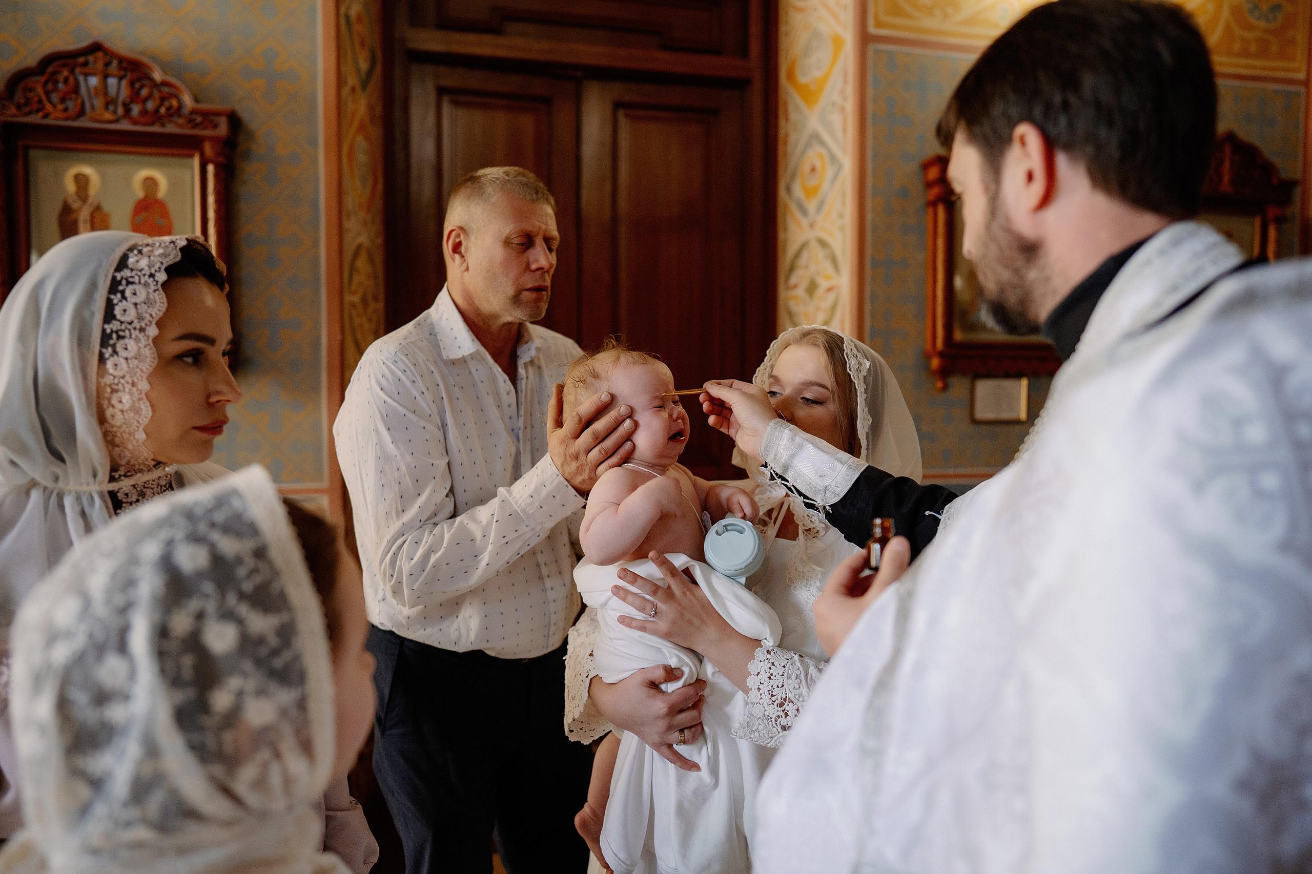 Крещение Красимиры. Фотограф на Крещение и Венчание в Красноярске Рамазанова Юлия