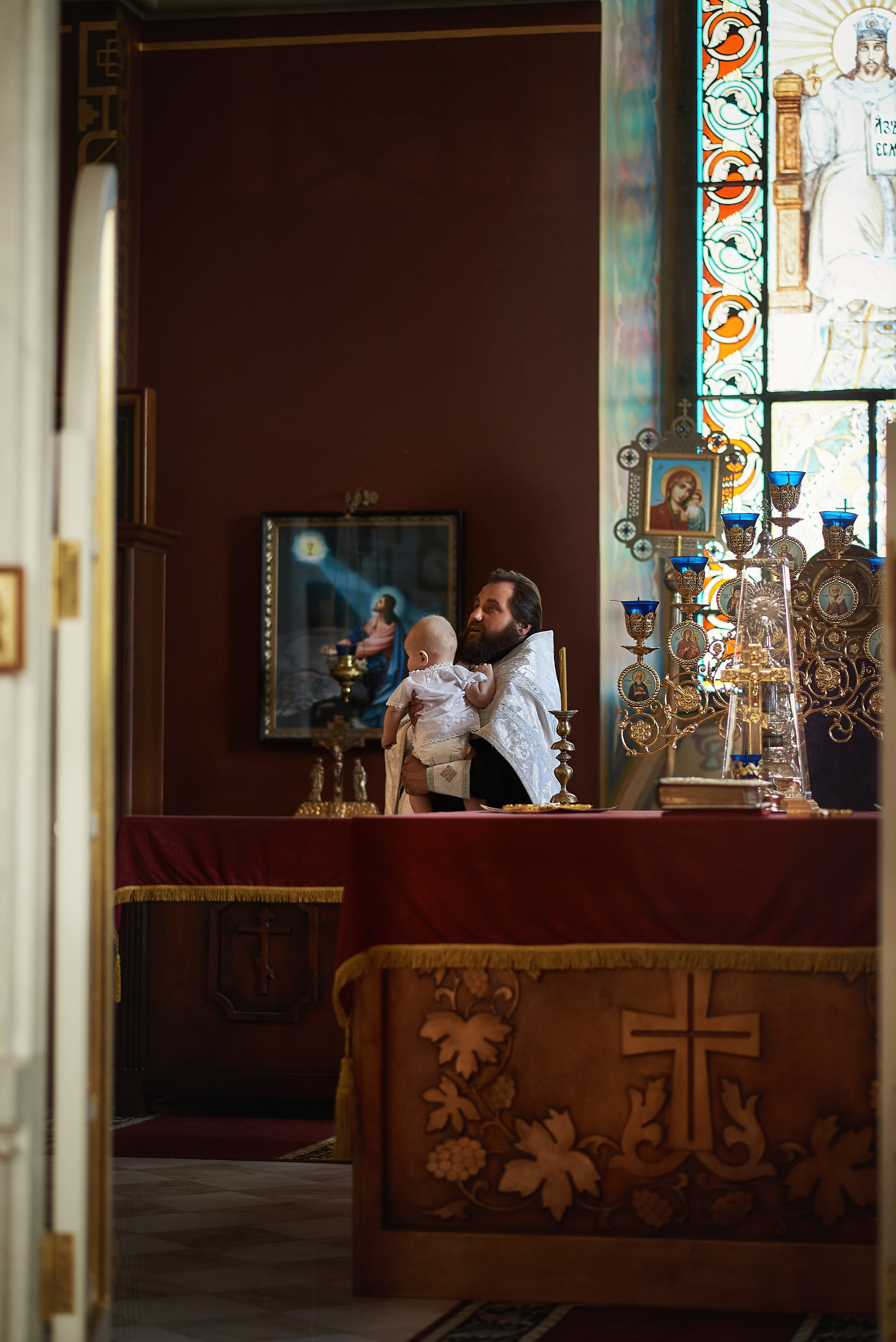 Двойное крещение в Новочеркасском соборе. Семейный фотограф в Ростове-на-Дону Татьяна Литвинова