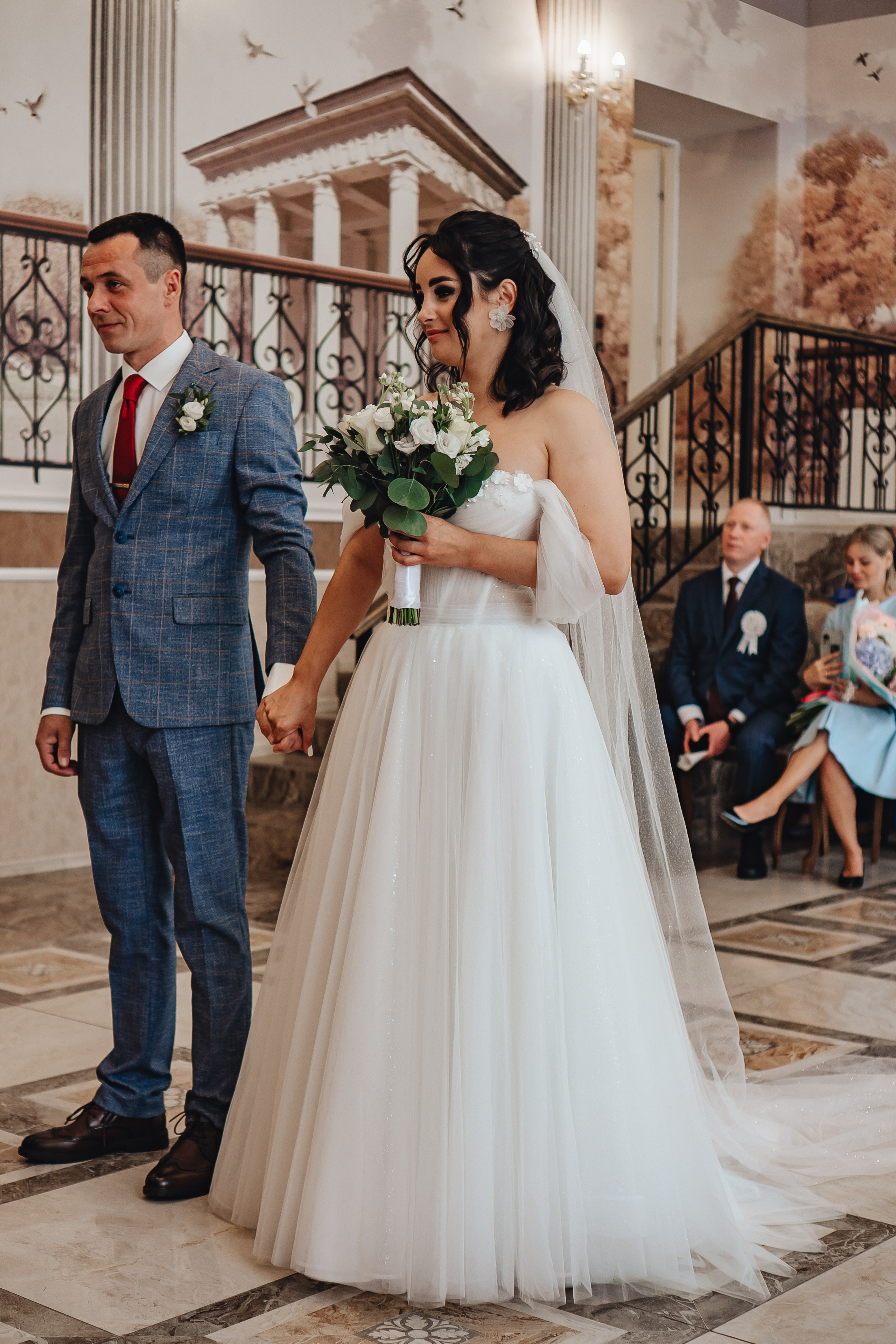 СВАДЕБНАЯ СЬЕМКА В ЗАГСЕ НА МОСКОВСКОМ ПРОСПЕКТЕ. Профессиональный фотограф, Санкт-Петербург — Виктория Богомолова