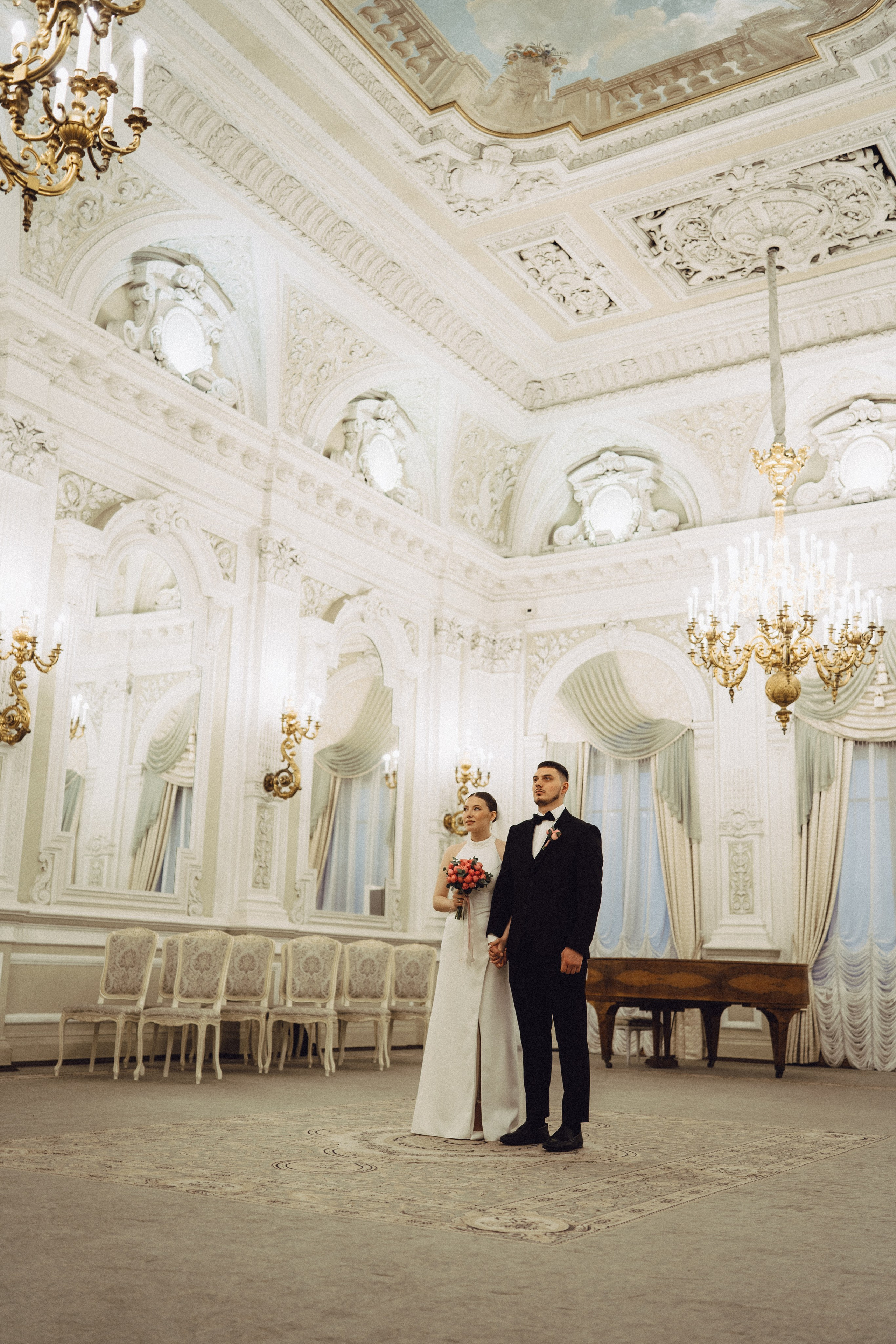 СВАДЕБНАЯ СЬЕМКА В ПЕВОМ ДВОРЦЕ БРАКОСОЧЕТАНИЯ. Профессиональный фотограф, Санкт-Петербург — Виктория Богомолова