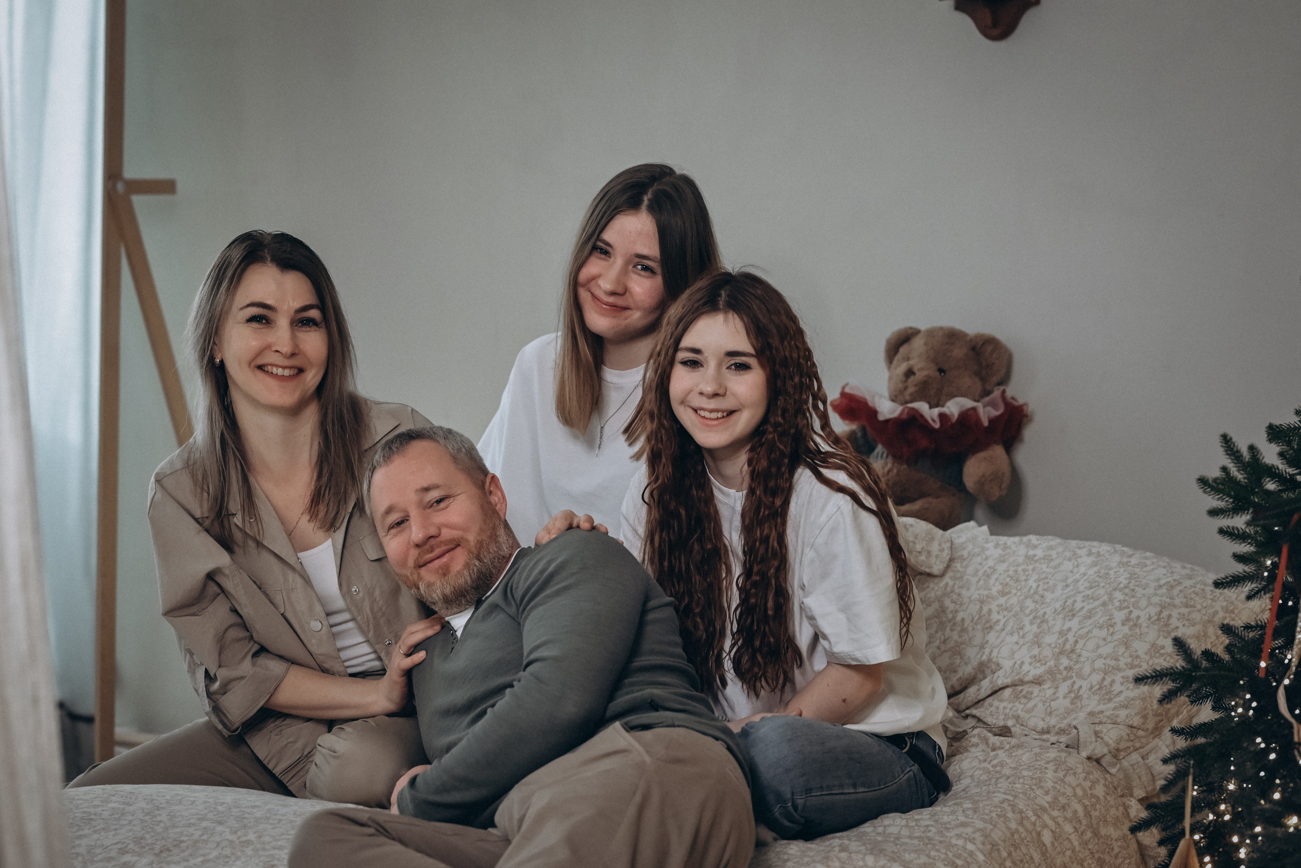 Анна, Дмитрий, Дарья и Влада. Семейный и детский фотограф Лариса Ерданова в Екатеринбурге