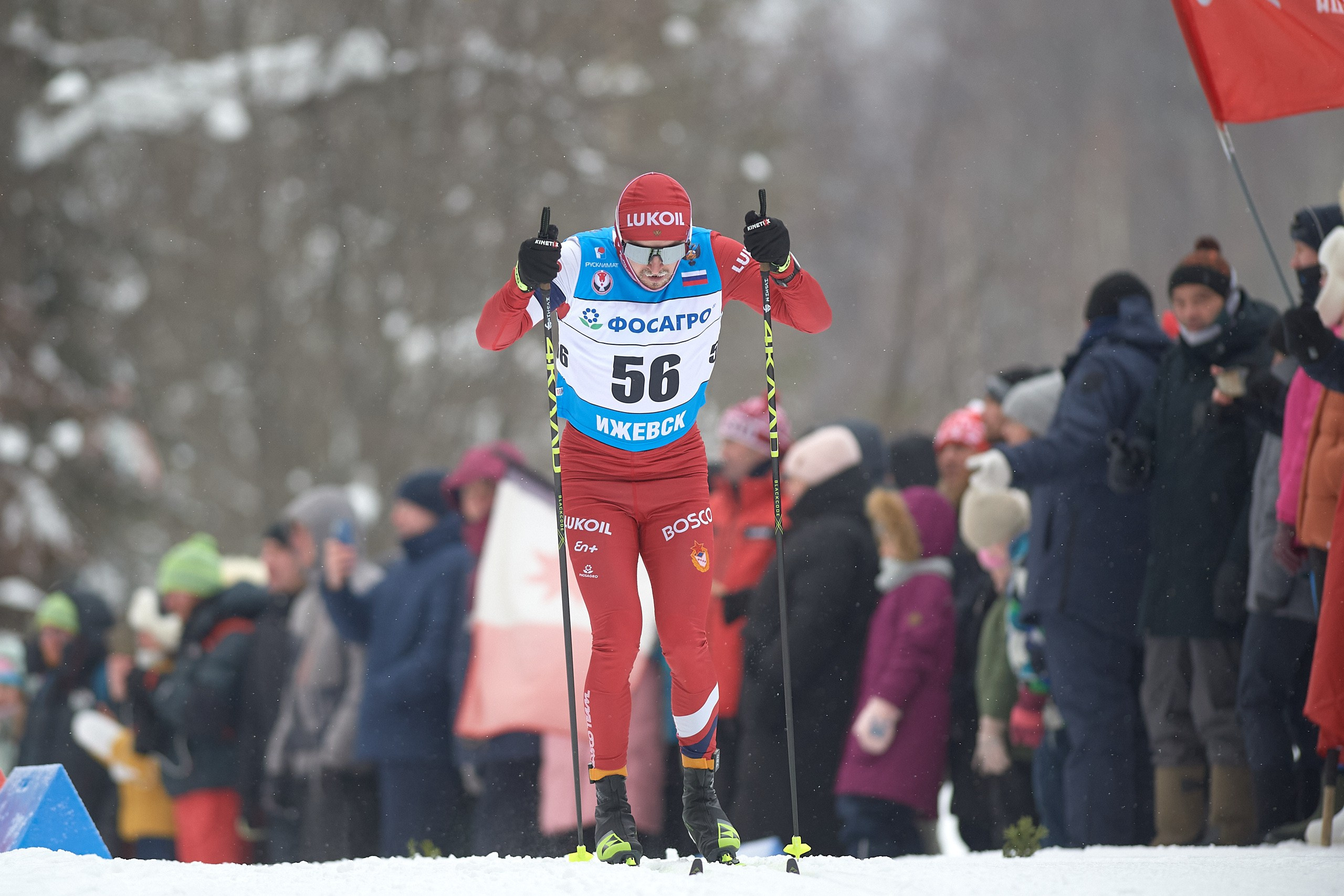 VI этап ФосАгро Кубка России по лыжным гонкам. Ижевск 25.01.2025 и 26.01.2025. Спортивный репортажный фотограф в Ижевске Сергей Мерзляков