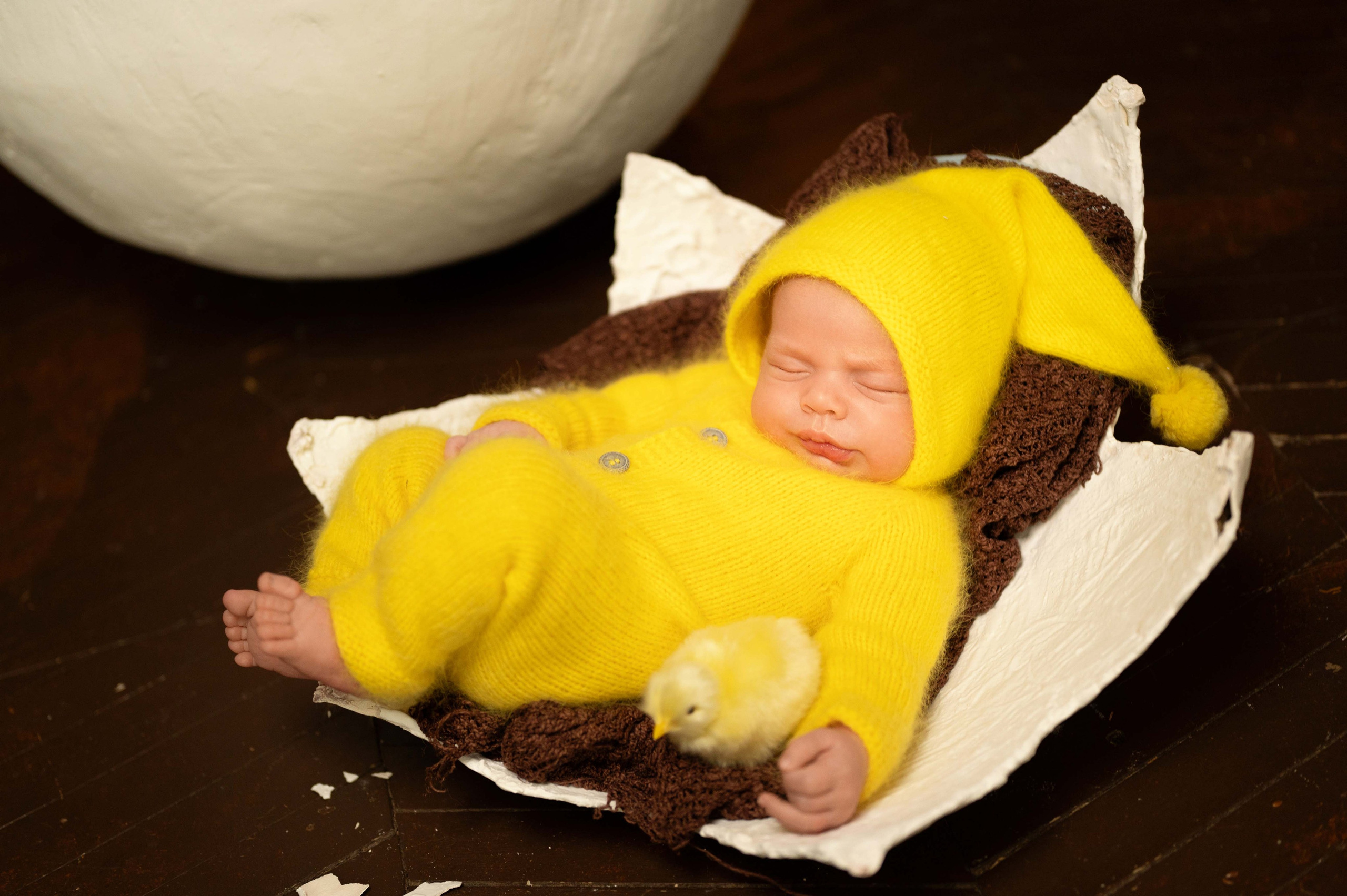 Павлуша и утята. Фотограф новорожденных, семейный детский в Тюмени Татьяна Морозова