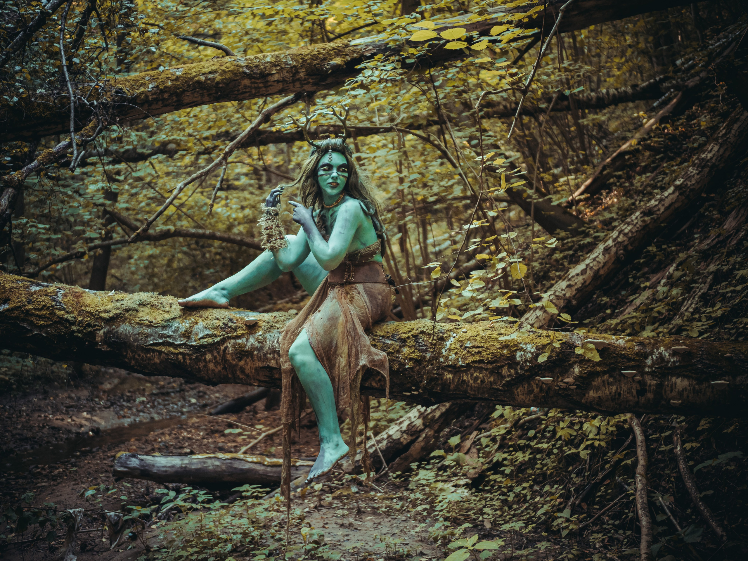 Лесной дух. Творческие сьемки