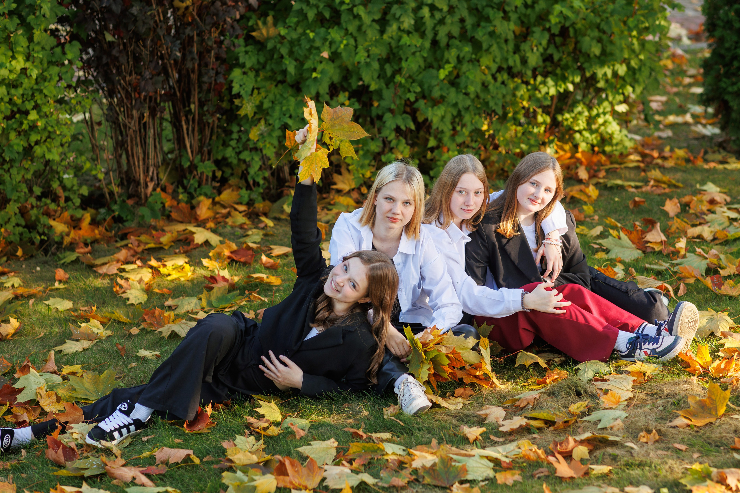 Прогулки школьников. Фотограф в Твери и Москве Юлия Бахтамова