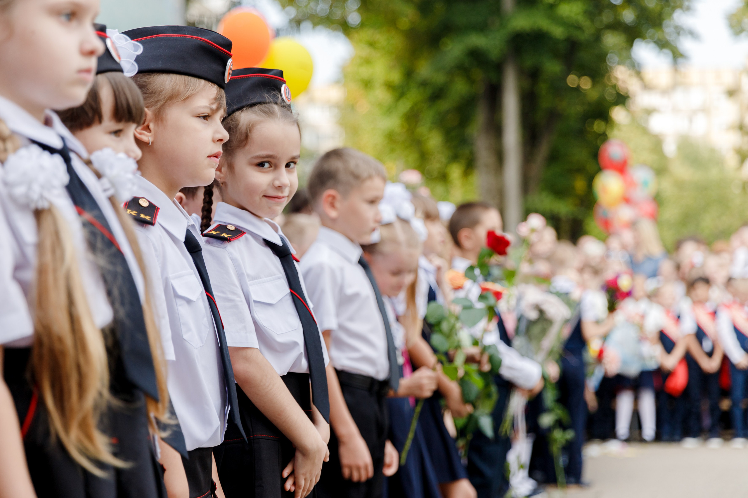 ПЕРВЫЙ ЗВОНОК. Марина Ушакова. Фотограф. Выпускные альбомы. г. Краснодар