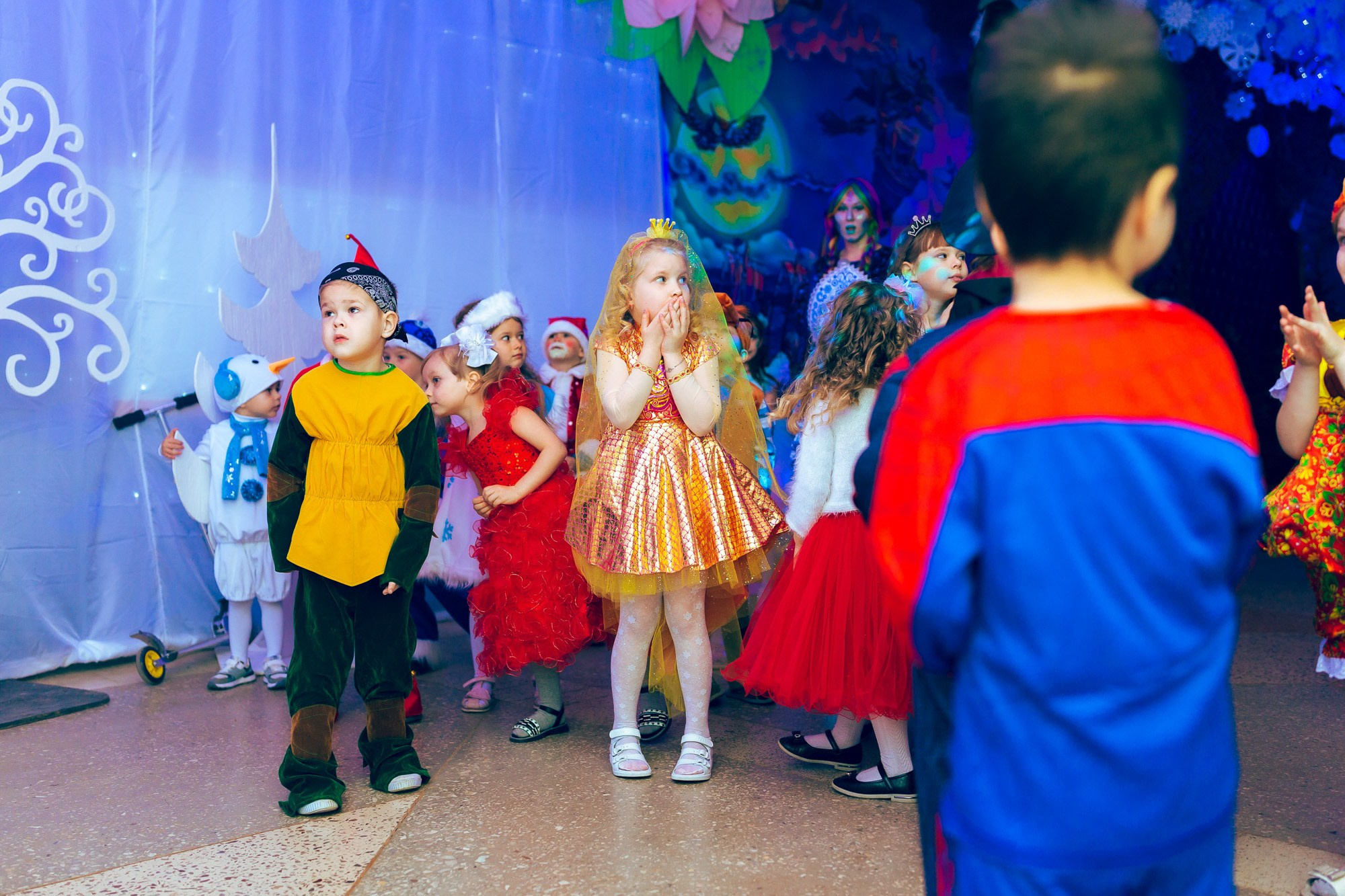 Новогодний детский утренник. Андрей Кровлин — фотограф в Славянке