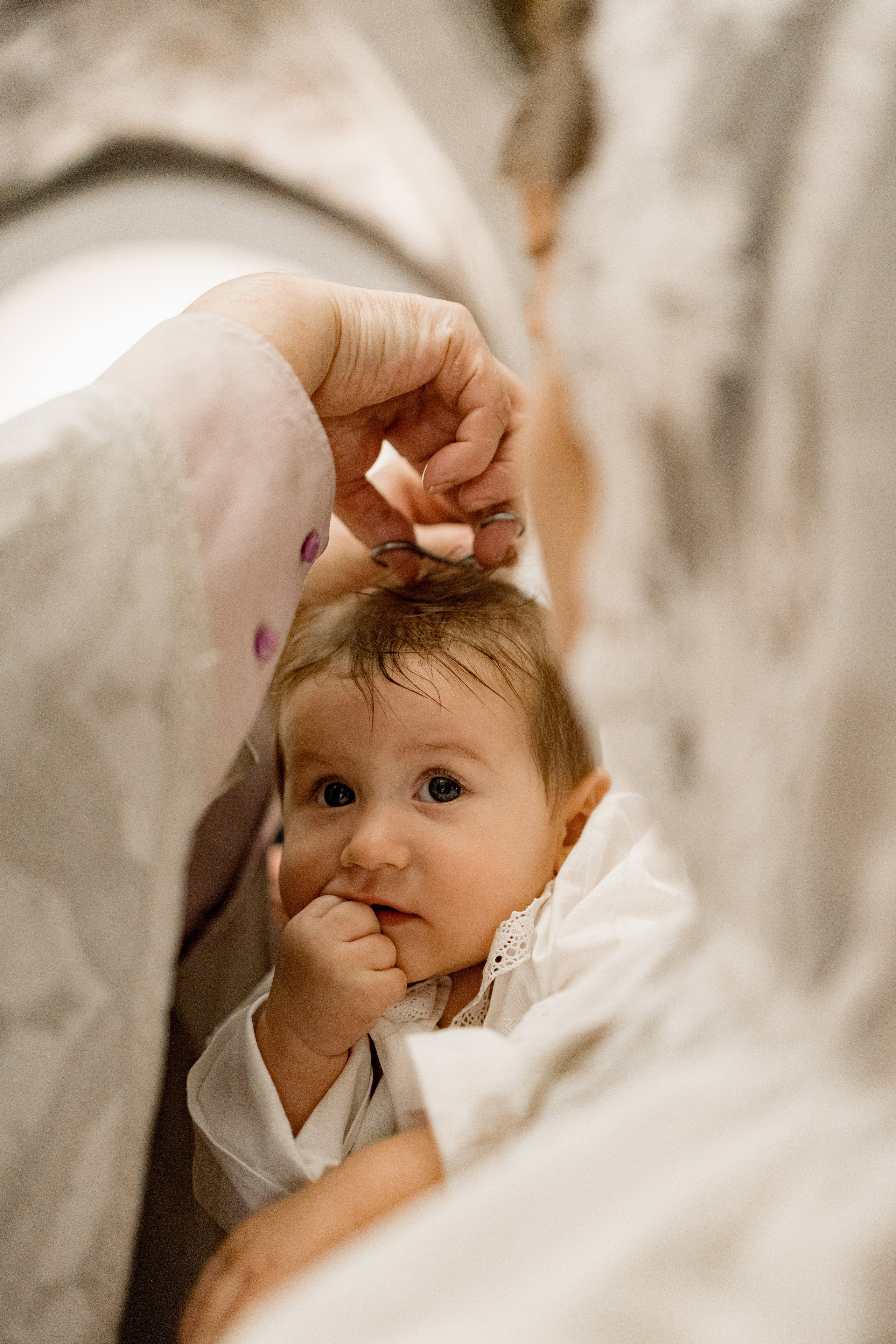 Таинство Крещения Макара. Фотограф новорождённых Newborn Москва