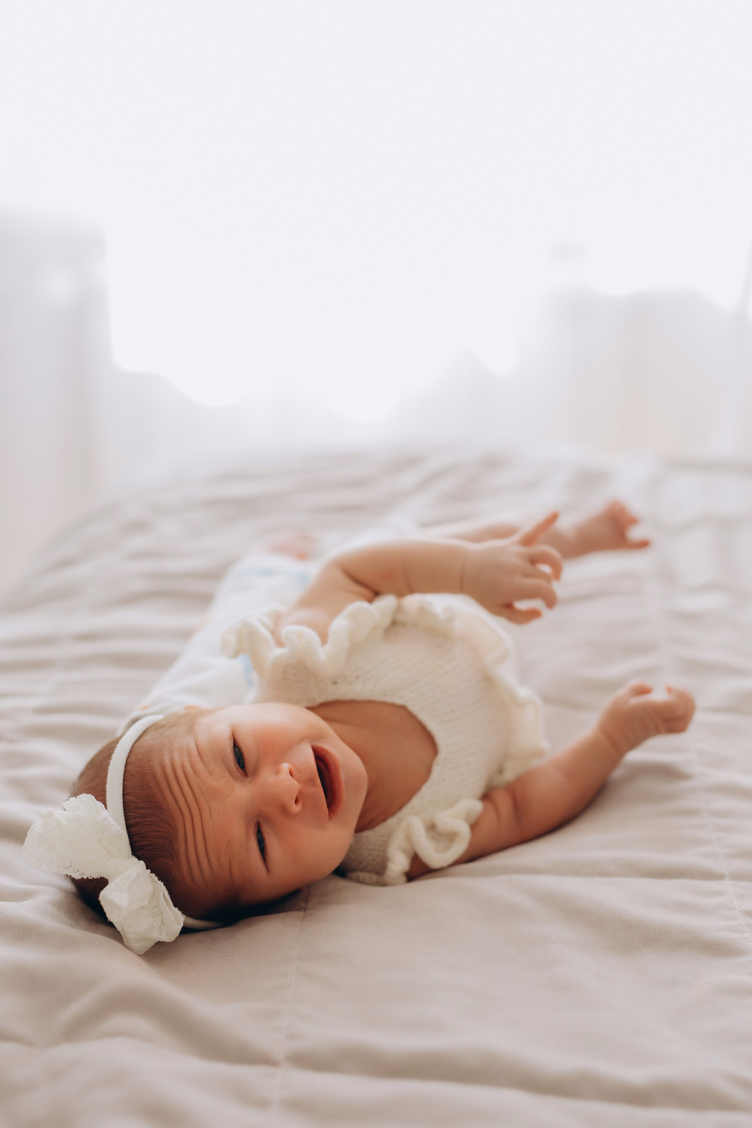 Василиса 23 дня. Фотограф новорождённых Newborn Москва