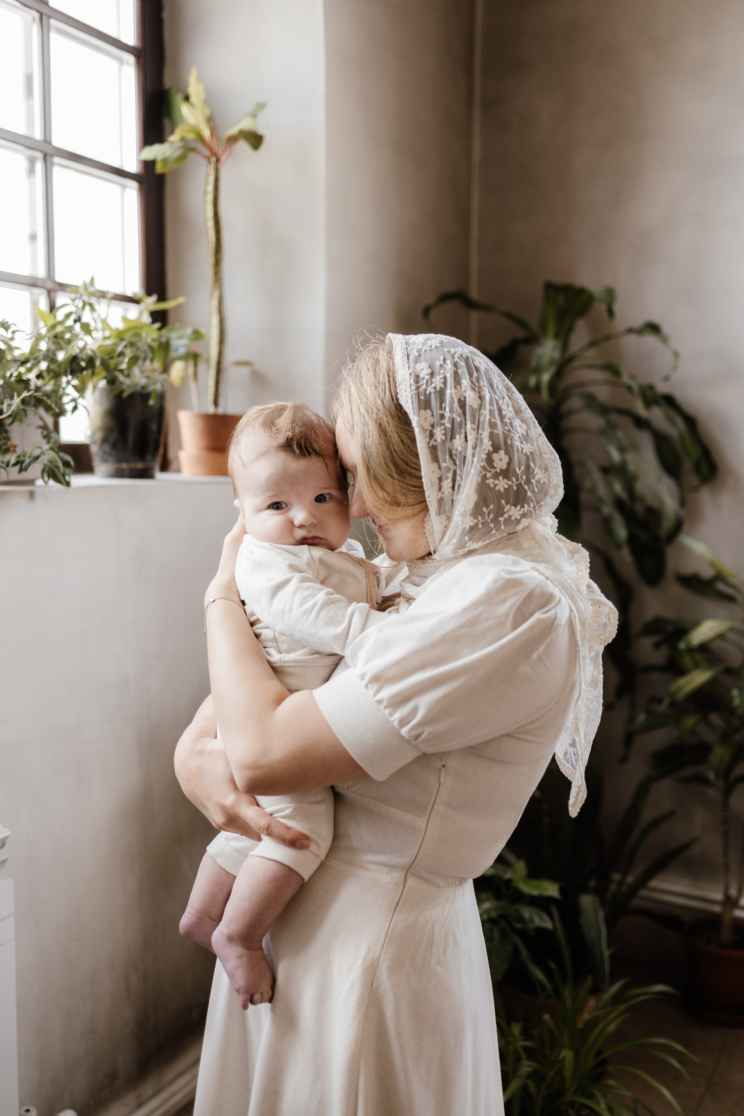 Таинство Крещения Саши. Фотограф новорождённых Newborn Москва