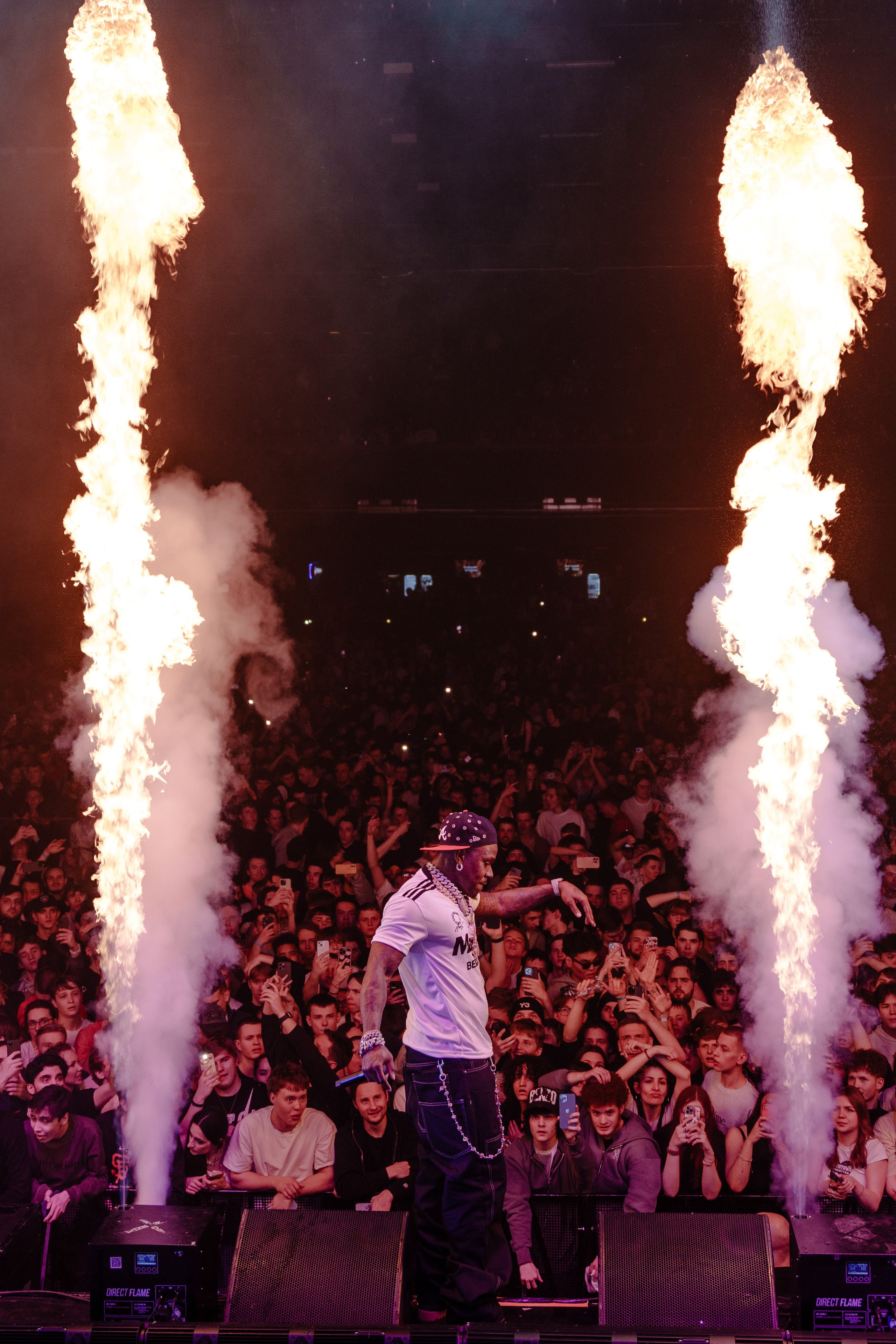 DaBaby в Москве в VK STADIUM. Репортажный фотограф Москва Сергей Дружинин