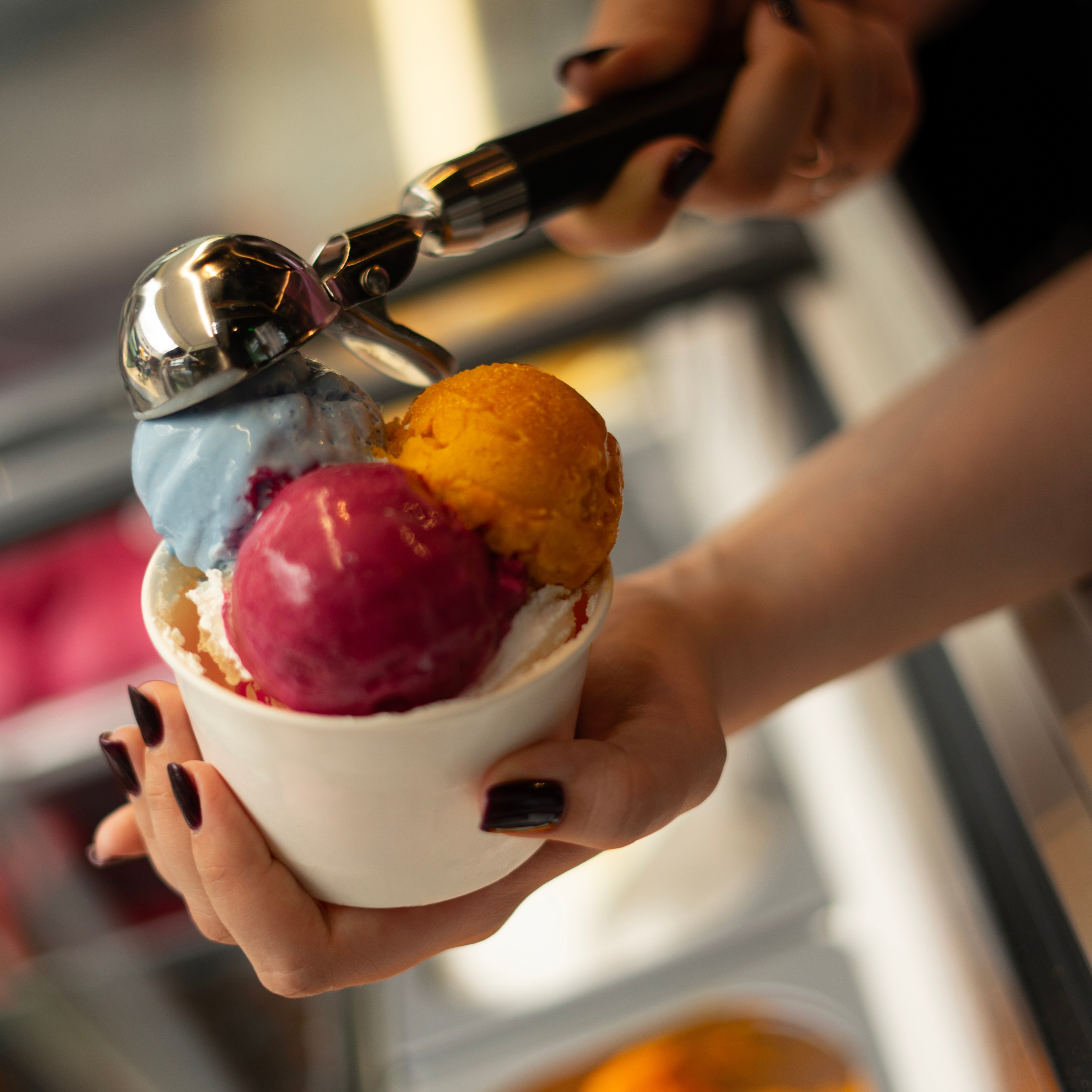 Ложка для мороженого. Концептуальный фотограф Шлыкова Ольга