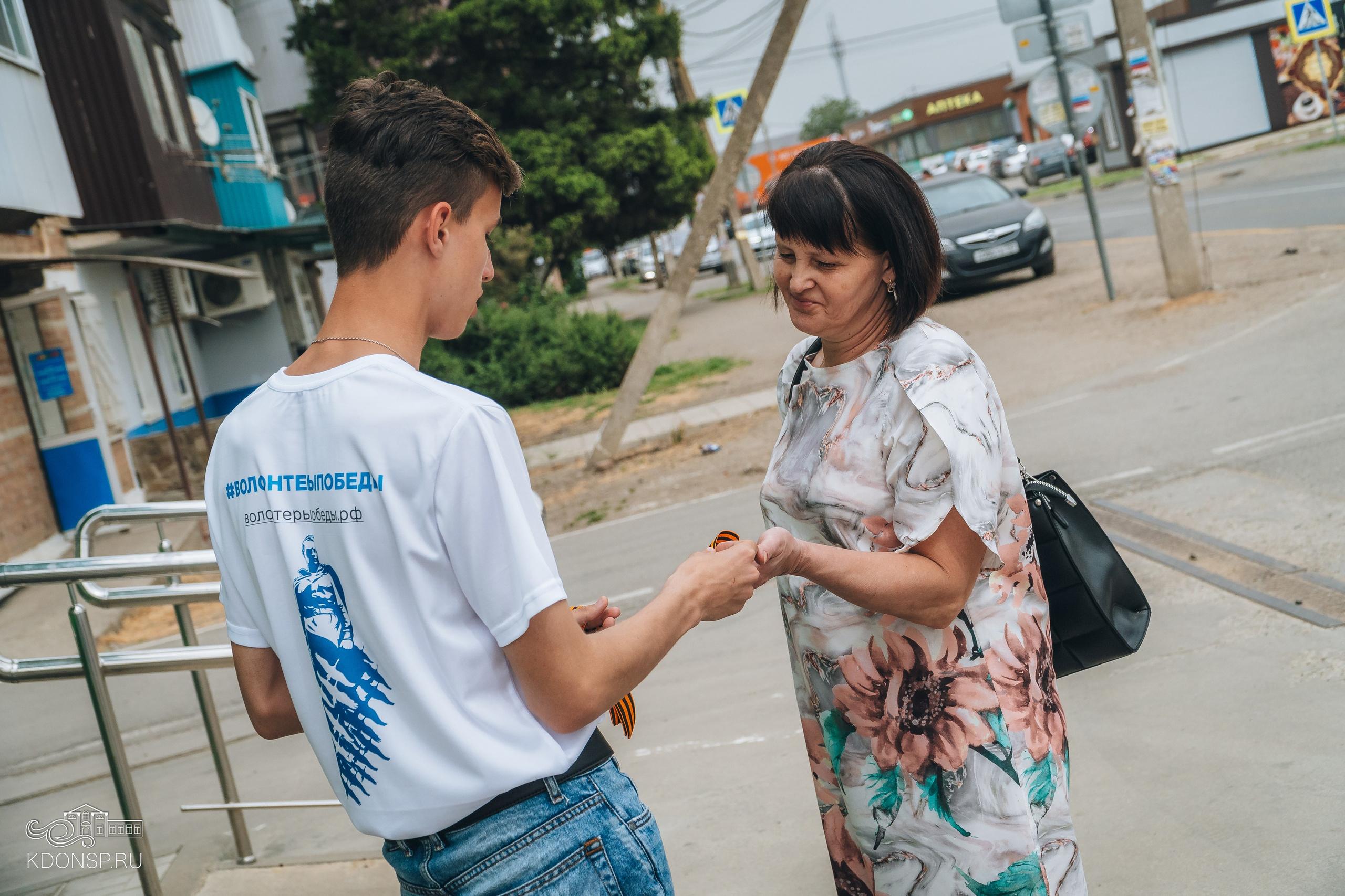 «Георгиевская ленточка». Новотитаровский Дом культуры