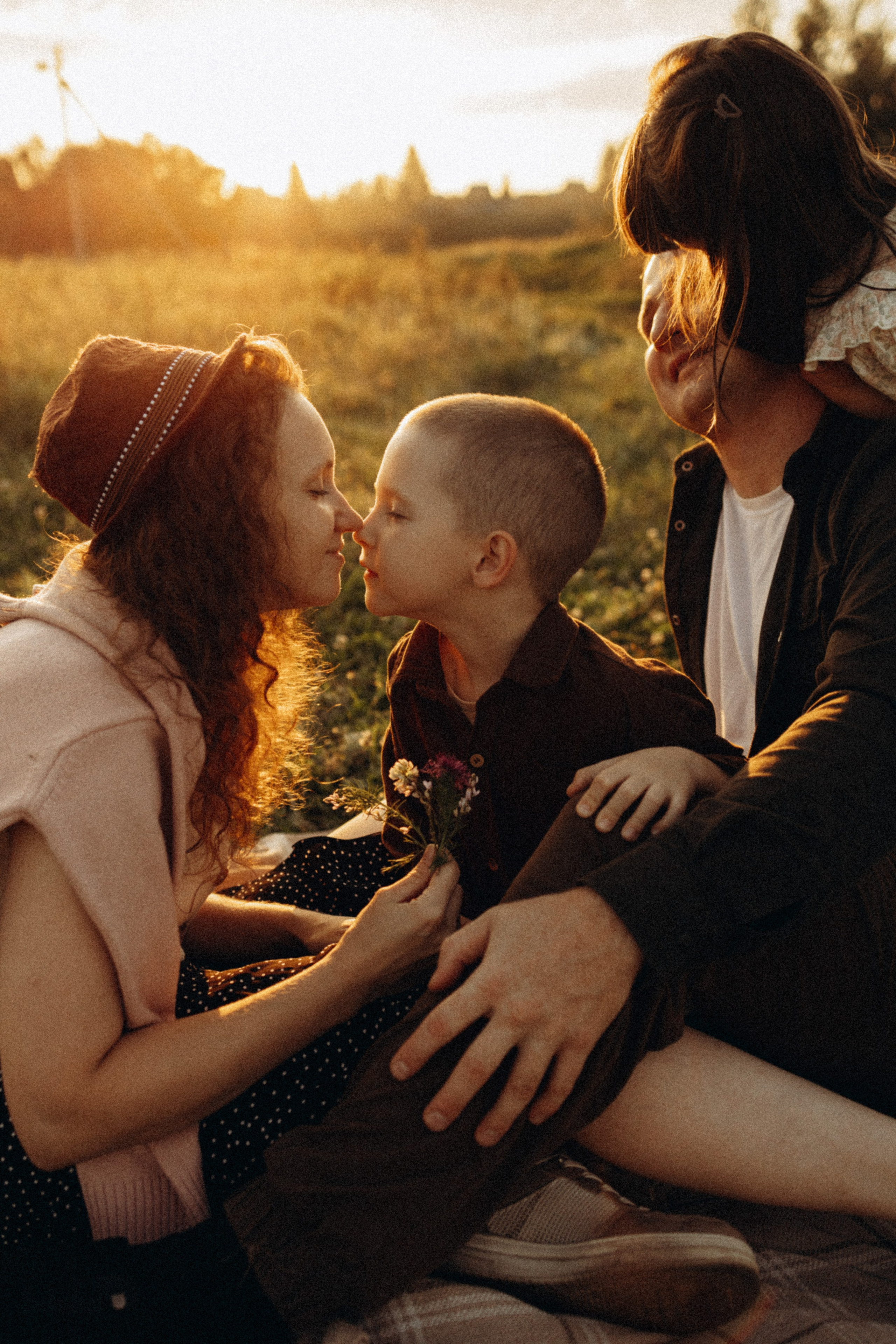 В лучах заката. Lifestyle семейный и детский фотограф в Омске Иванова Екатерина