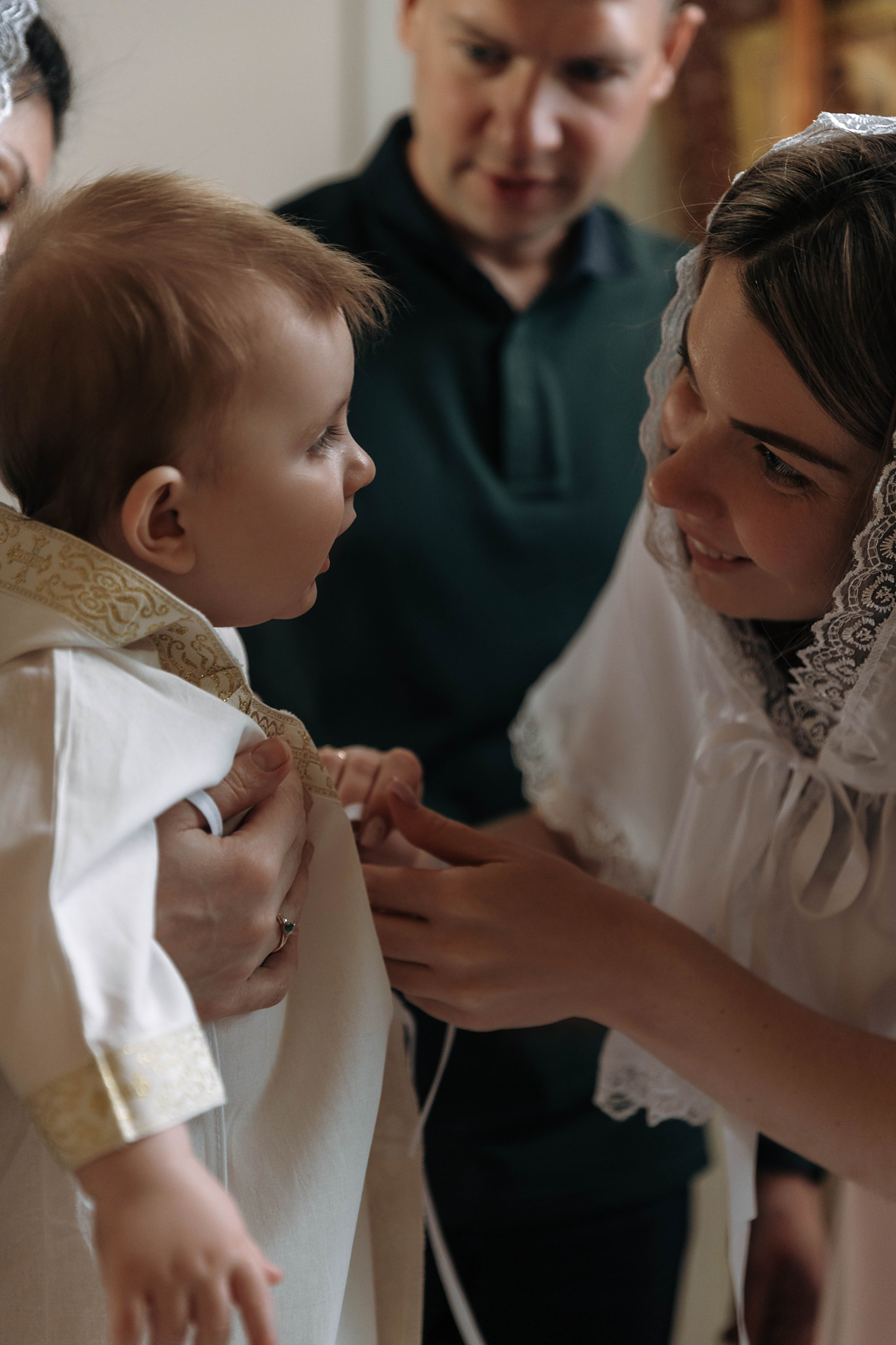 Таинство Крещения Даниила. Фотограф Сальск Катерина