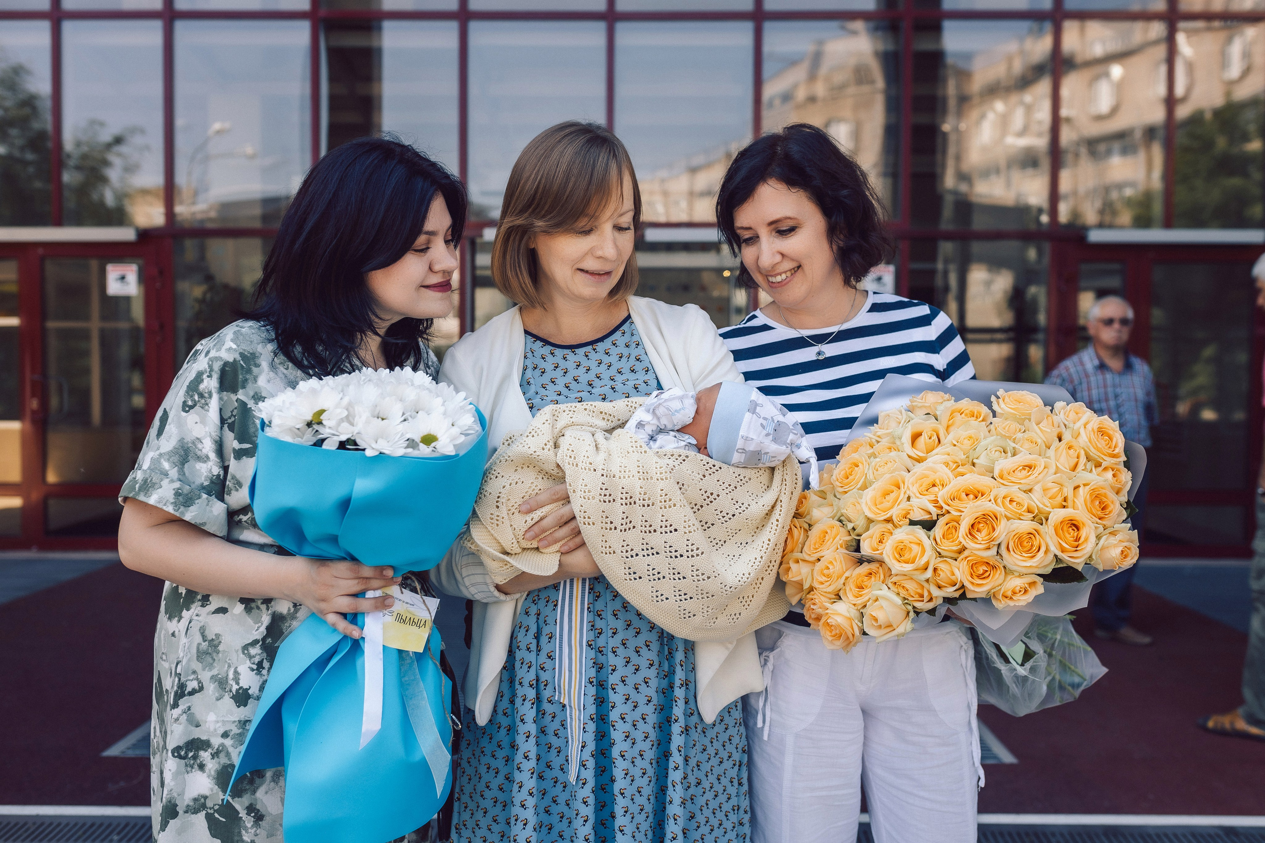 Выписка Перинатальный центр. Фотограф Красноярск Архипова Алина