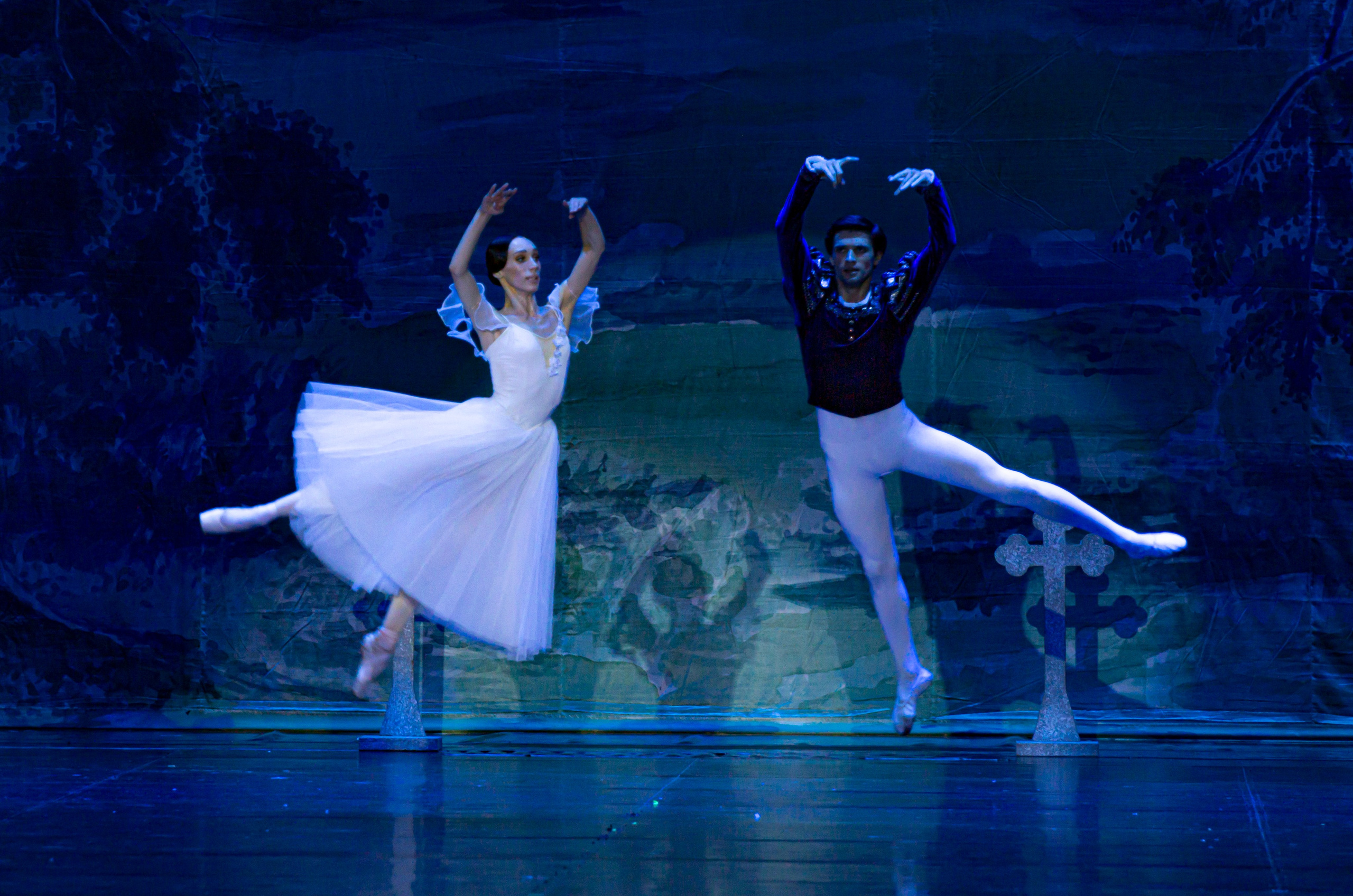 Жизель балет Марийского театра оперы и балета на сцене Зимнего театра. Фотограф в Сочи Юрий Шептаев