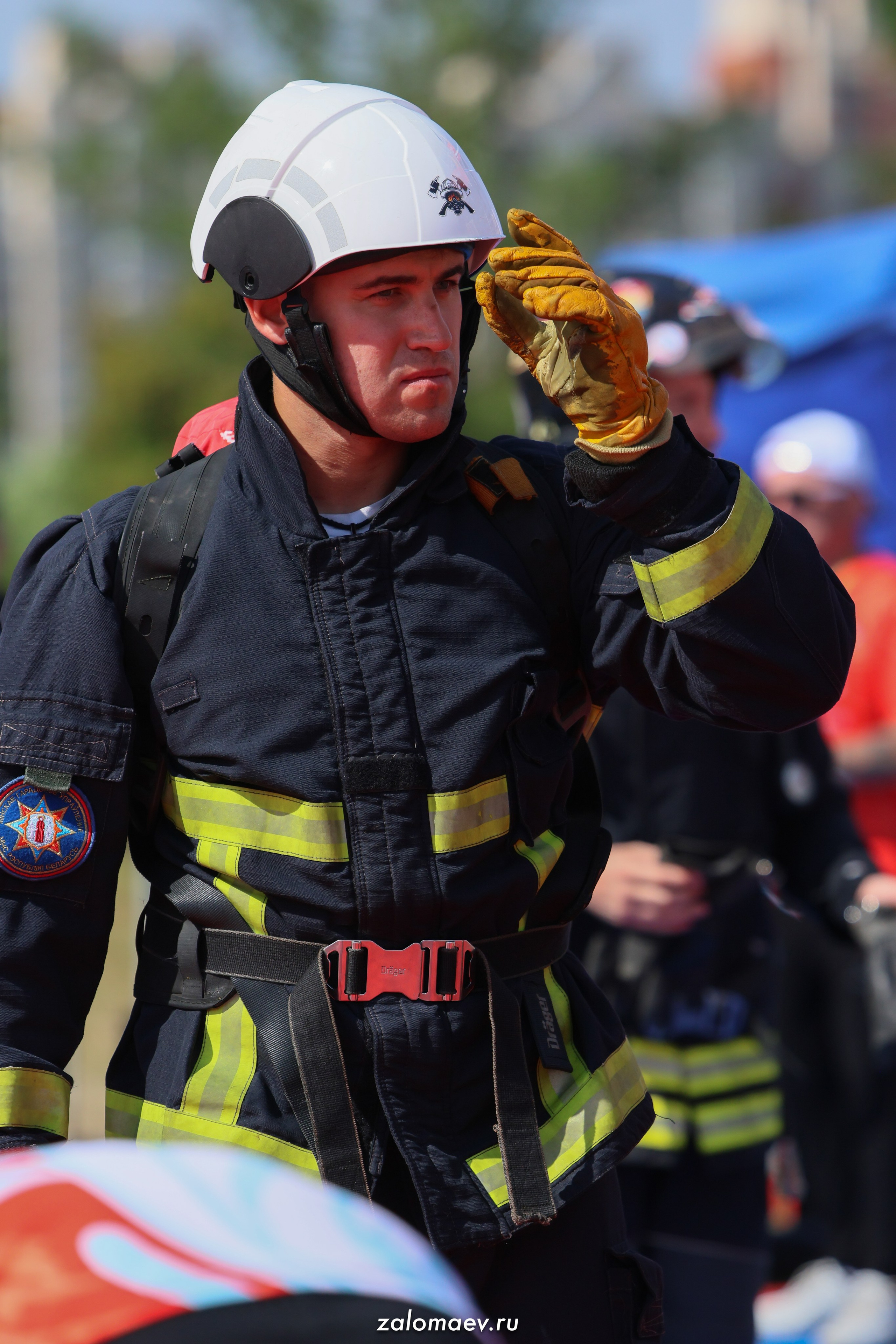 Сильнейший пожарный. Фотограф Александр Заломаев