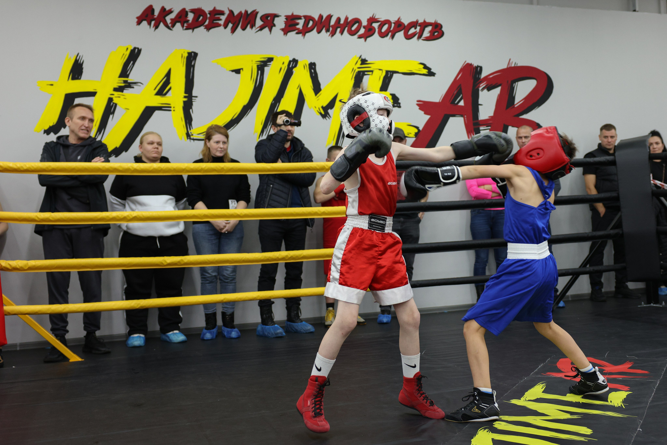 Открытый ринг «кубок ООО «ТЭК НеваСпецТяж». Фотограф Александр Заломаев