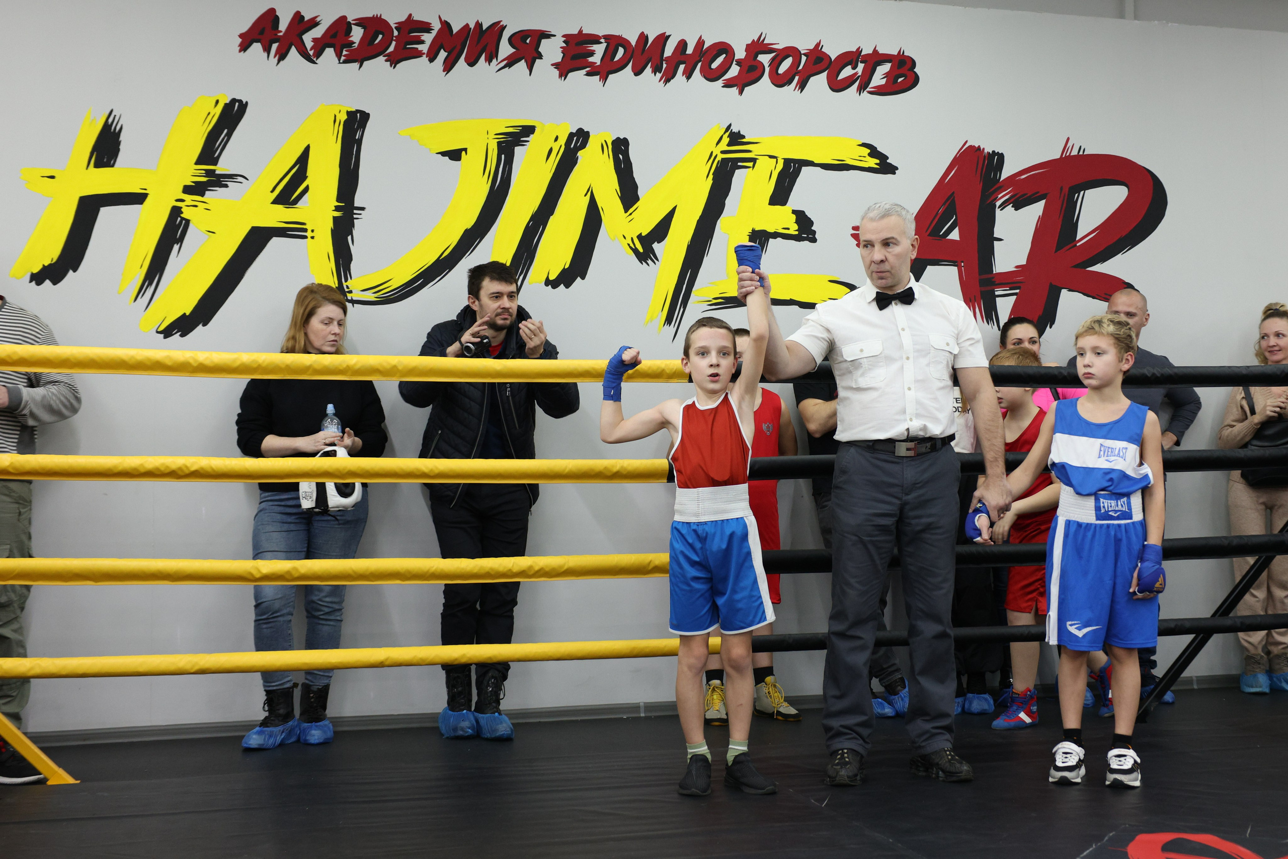Открытый ринг «кубок ООО «ТЭК НеваСпецТяж». Фотограф Александр Заломаев