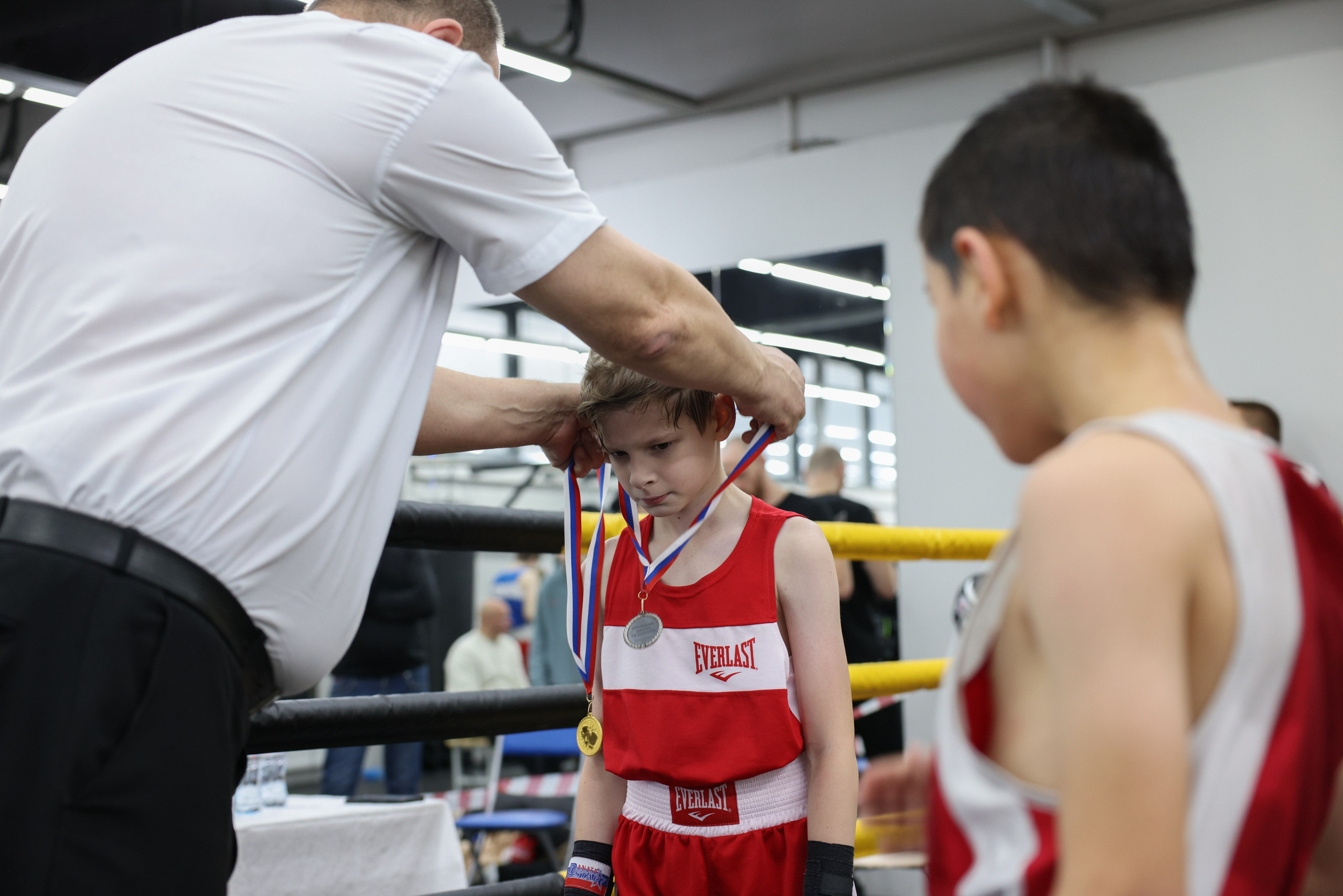 Открытый ринг «кубок ООО «ТЭК НеваСпецТяж». Фотограф Александр Заломаев