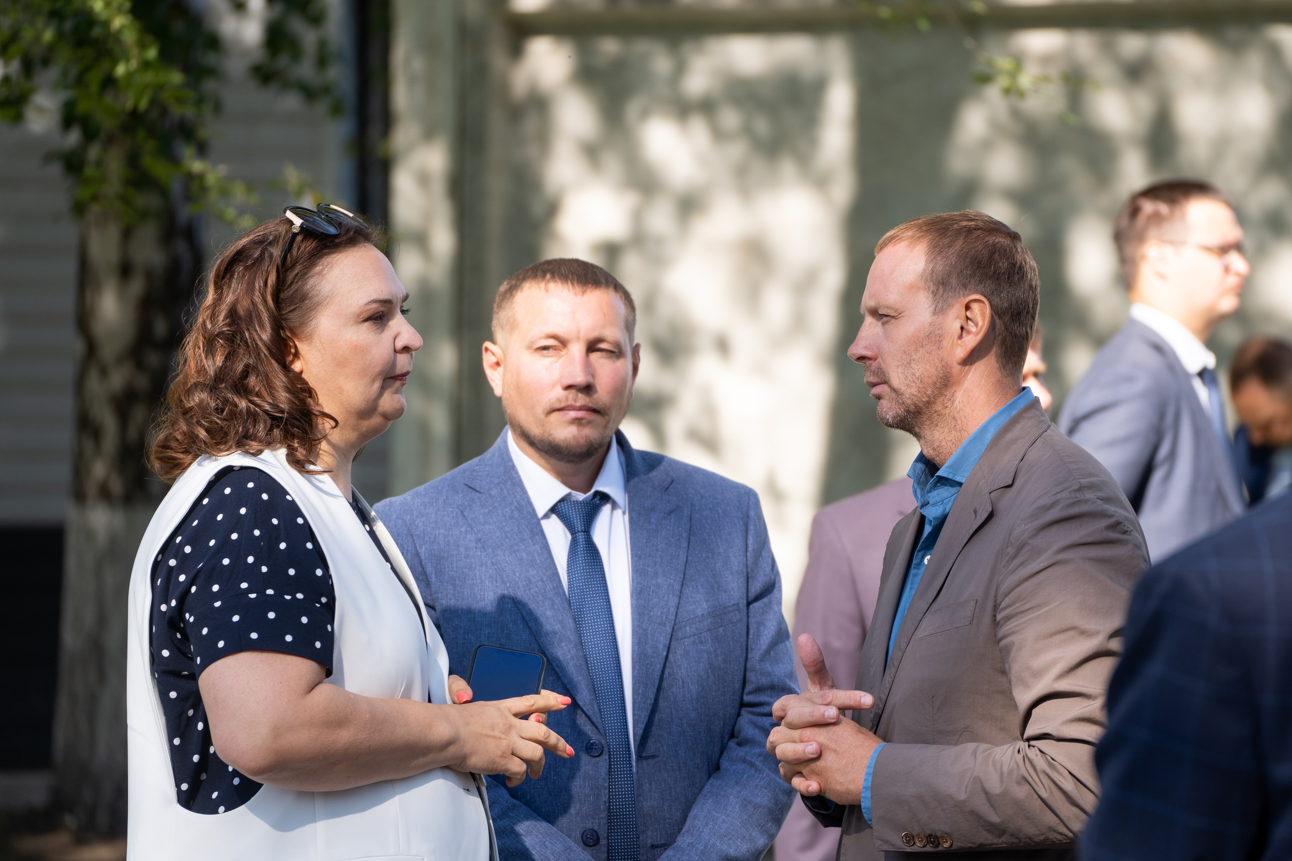 Открытие сквера Снабженца. Фотограф в Самаре Иван Булатов