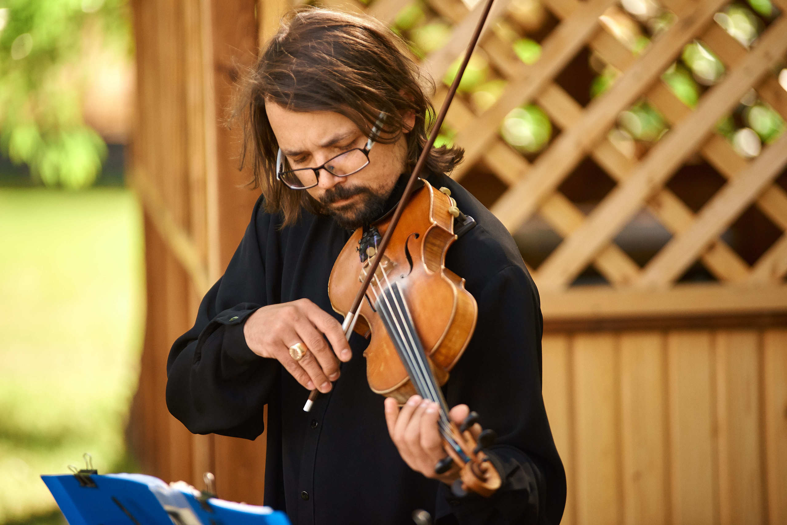 скрипач, музыкант, скрипка