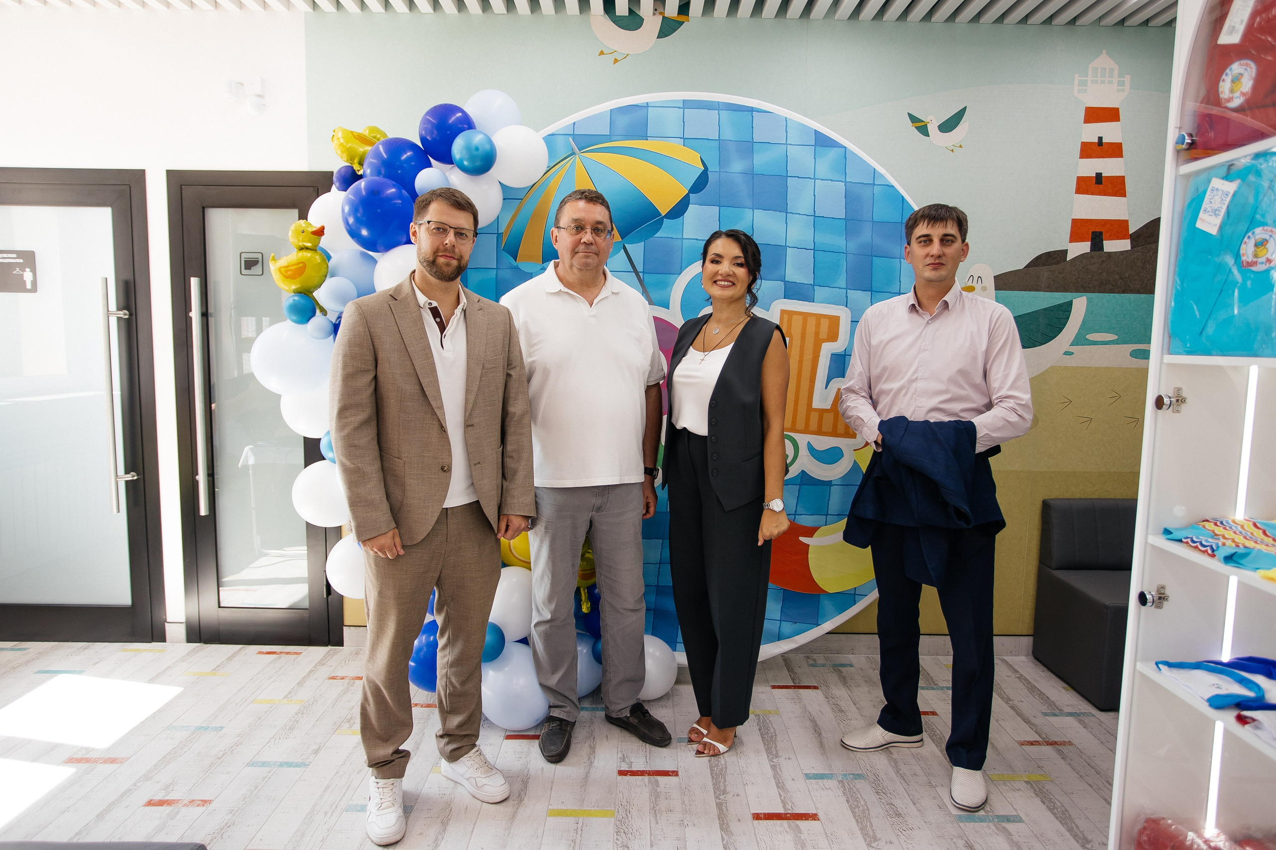 Открытие бассейна. Фотограф в Иркутске