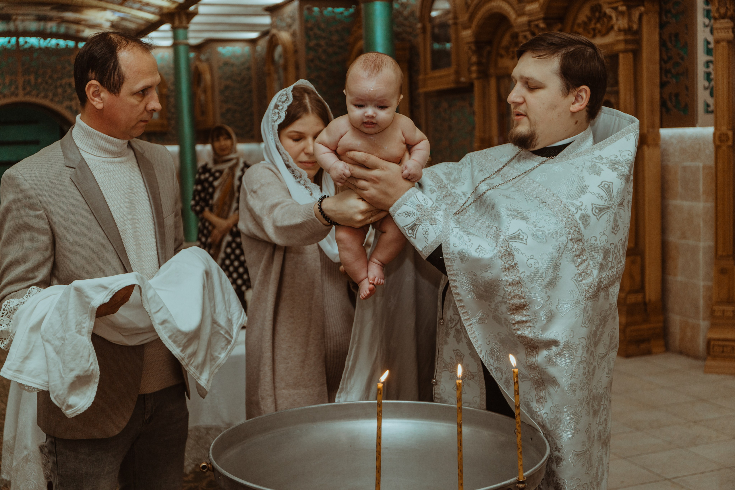 Таинство Крещения. Семейный и Детский фотограф в Краснодаре Дарья Насаченко