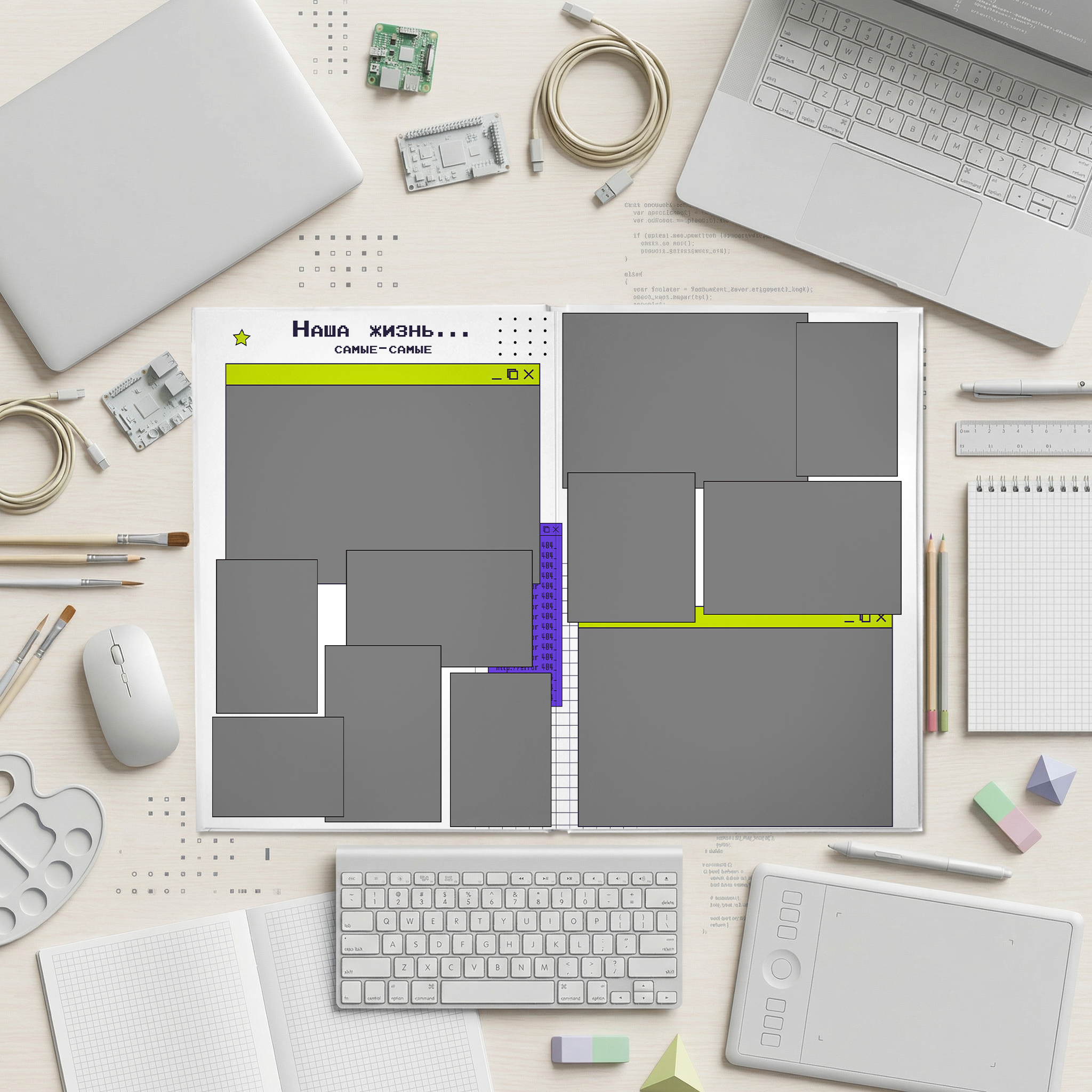 034 Internet. Дизайны, psd шаблоны школьных и выпускных альбомов и обложек