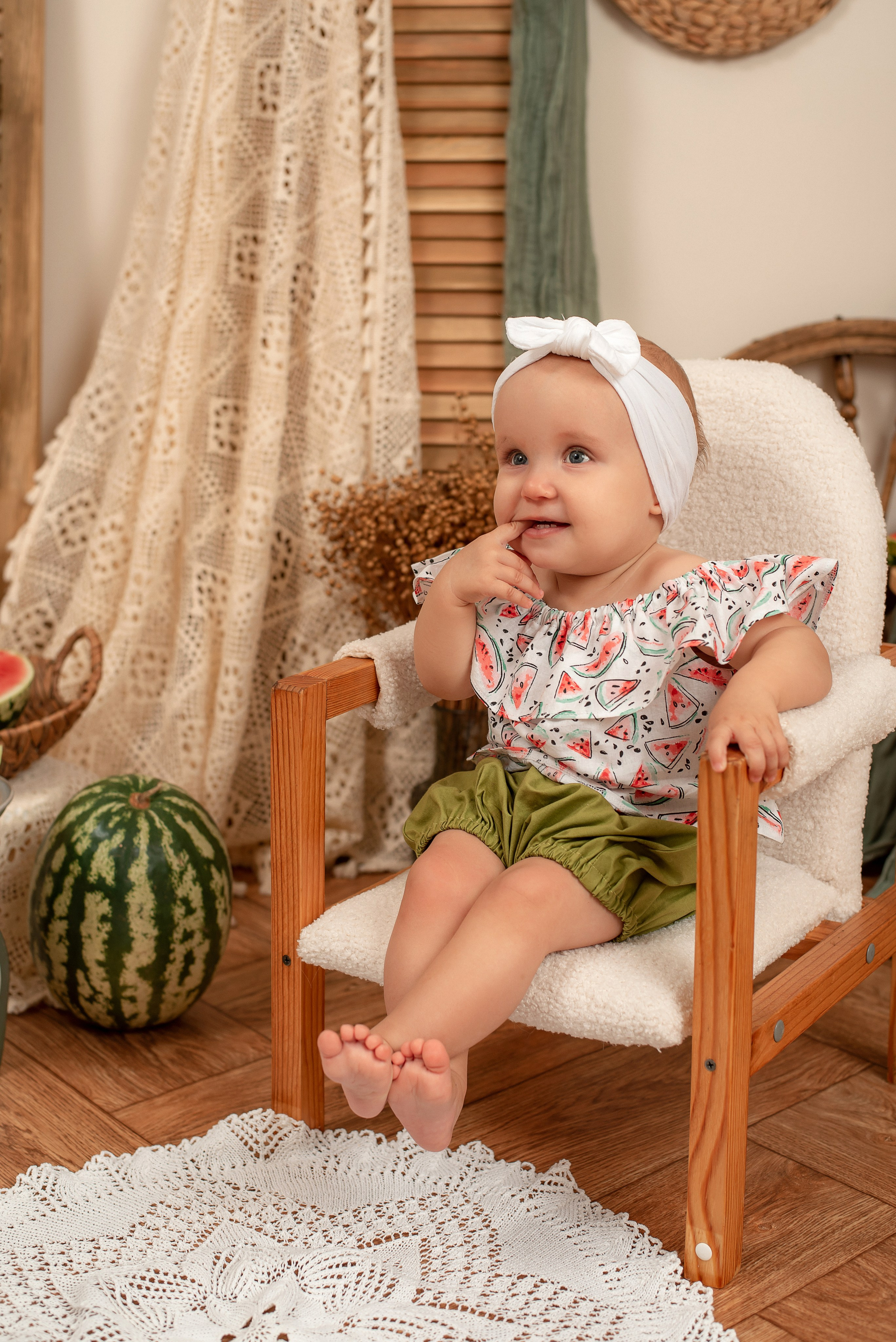 Арбузная фотосессия с Лизой и Софией. Семейный и детский фотограф Наталья Горда