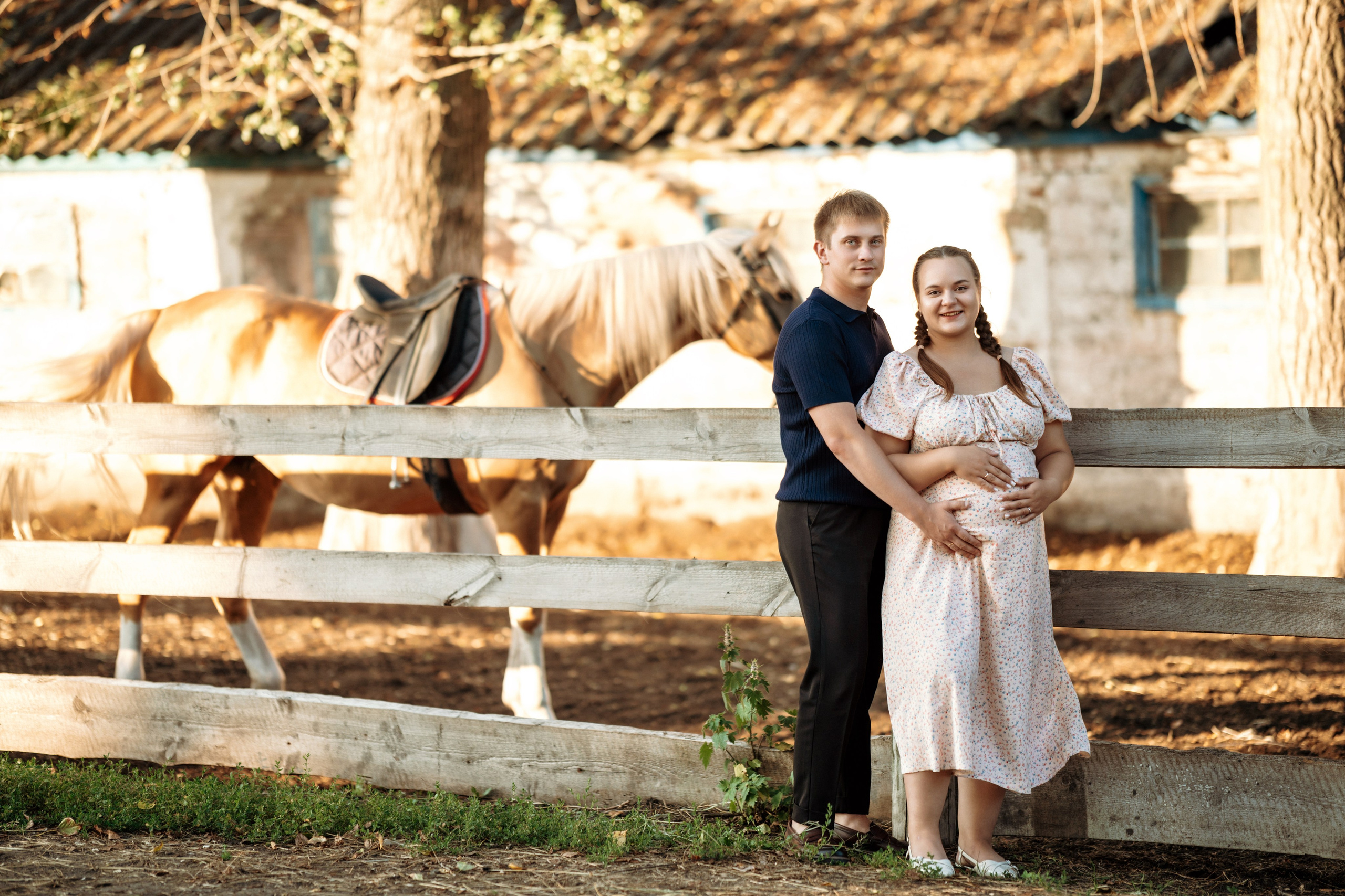 Фотосесиия с лошадью. Семейный и свадебный фотограф в Ульяновске Арина Авдеева