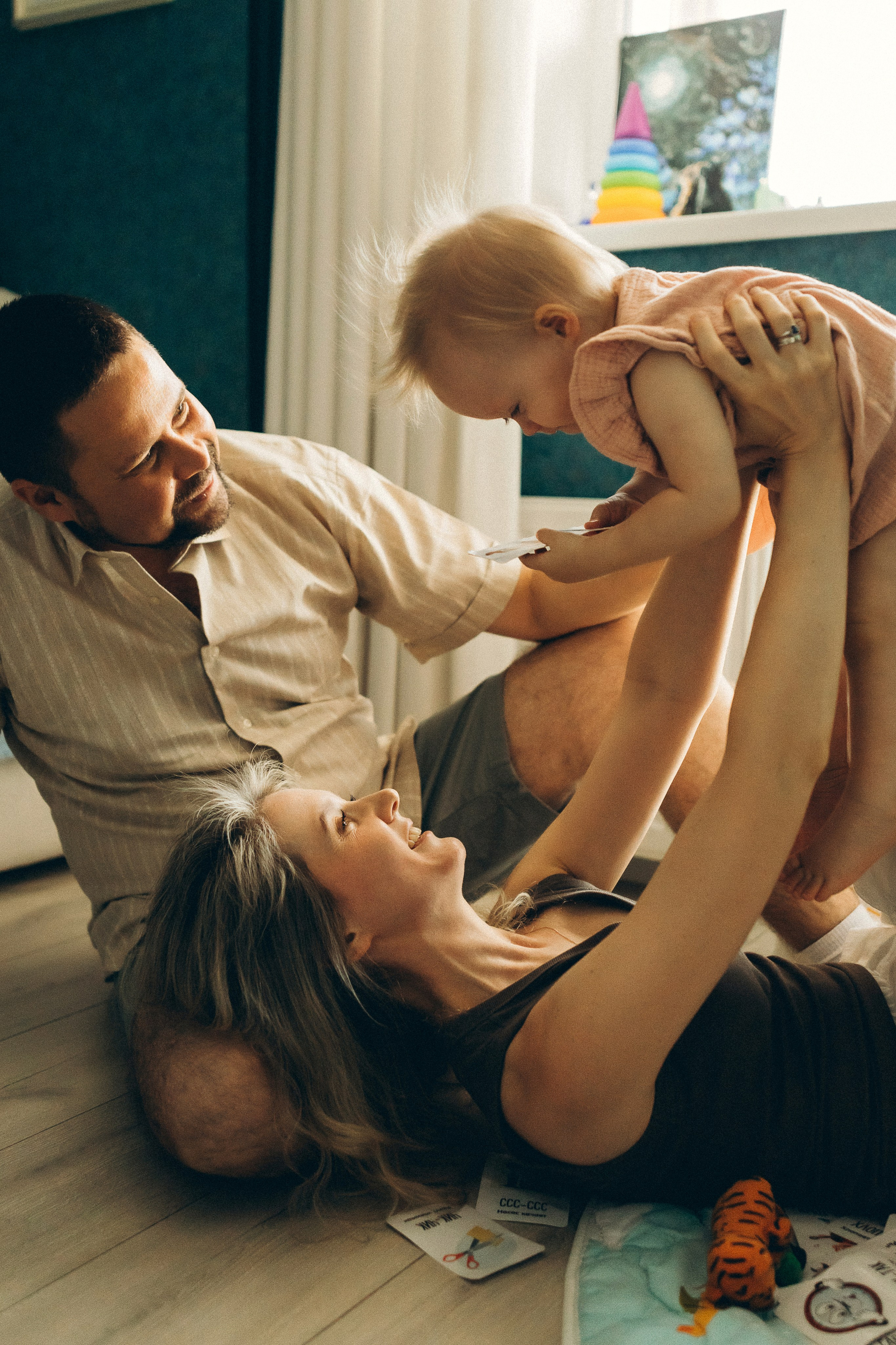 Андрей, Оля, Маша и Аня. Семейный фотограф и детский фотограф в Волгограде Алеся Бутакова — дет