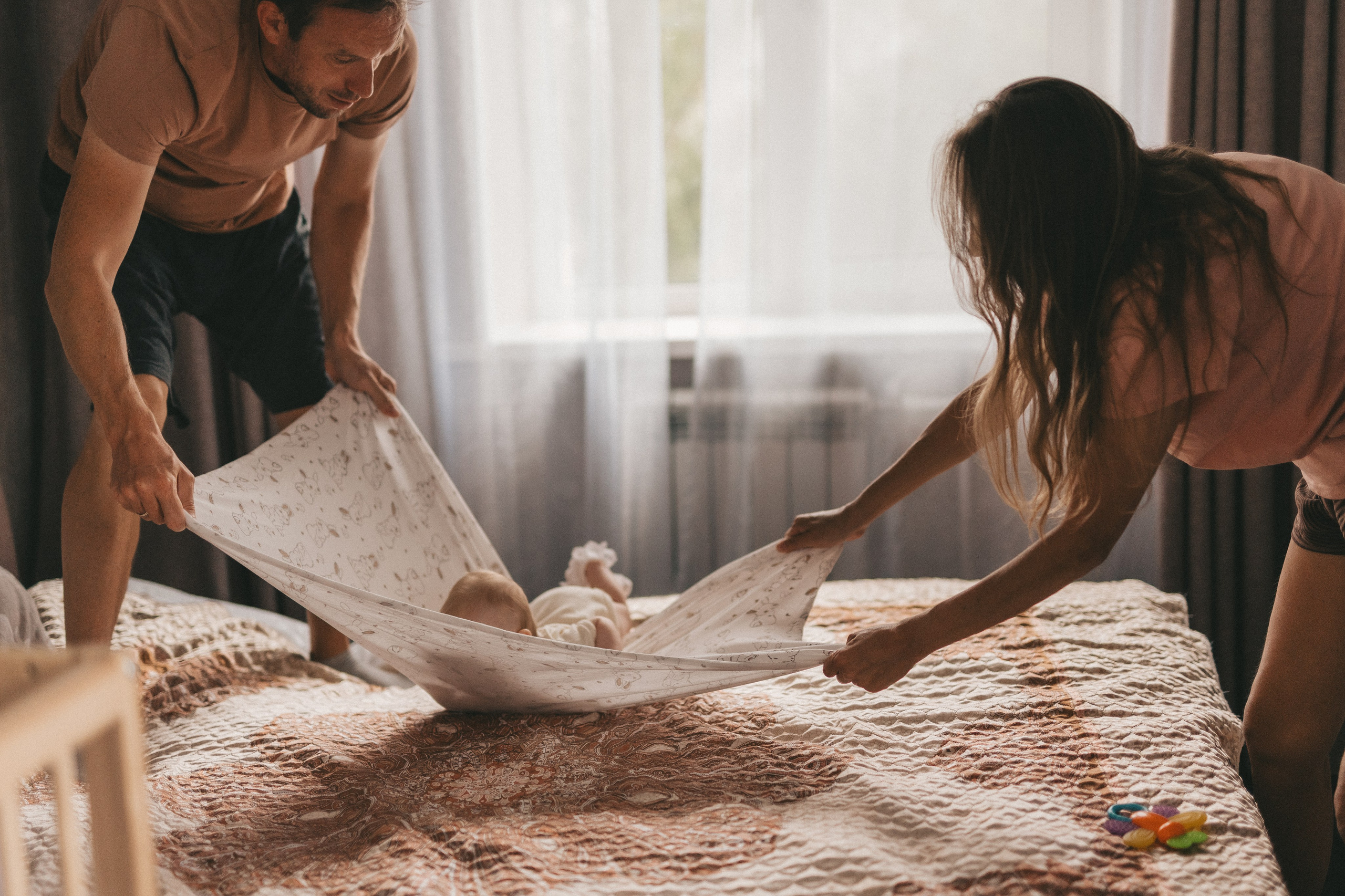 Семейная домашняя фотосессия. Портретный и семейный фотограф во Владивостоке Светлана Мухильченко