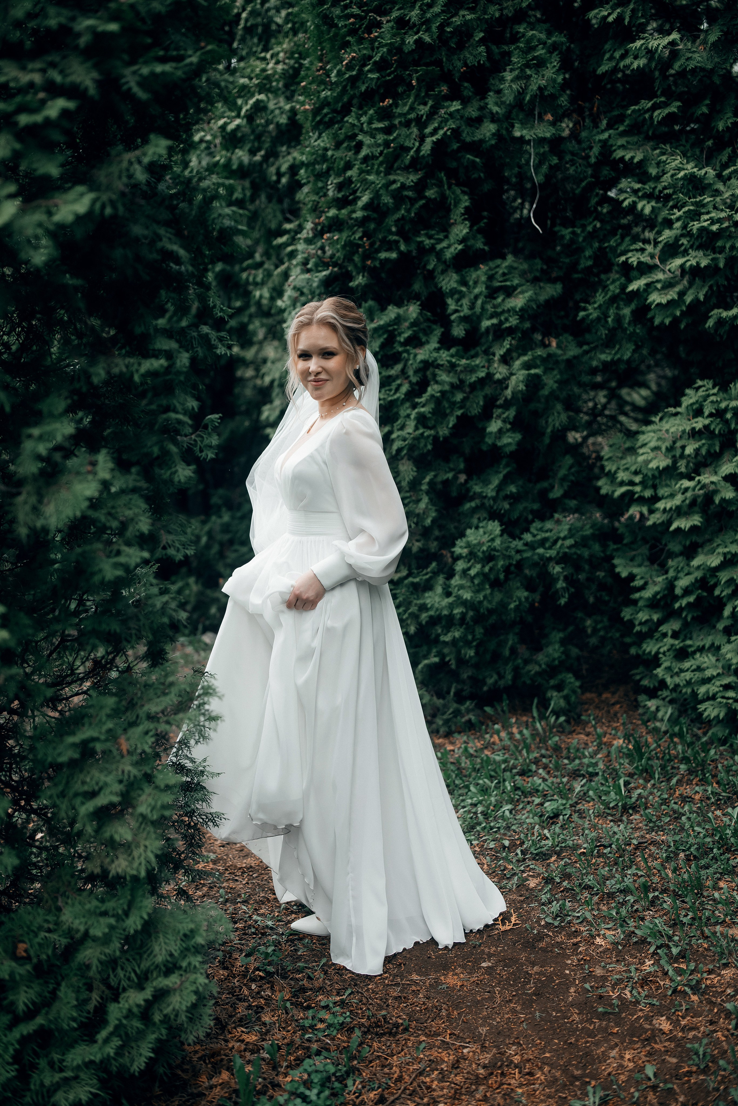 Ботанический сад свадебная фотосъемка. Профессиональный фотограф в Уфе Алина Стрелкова