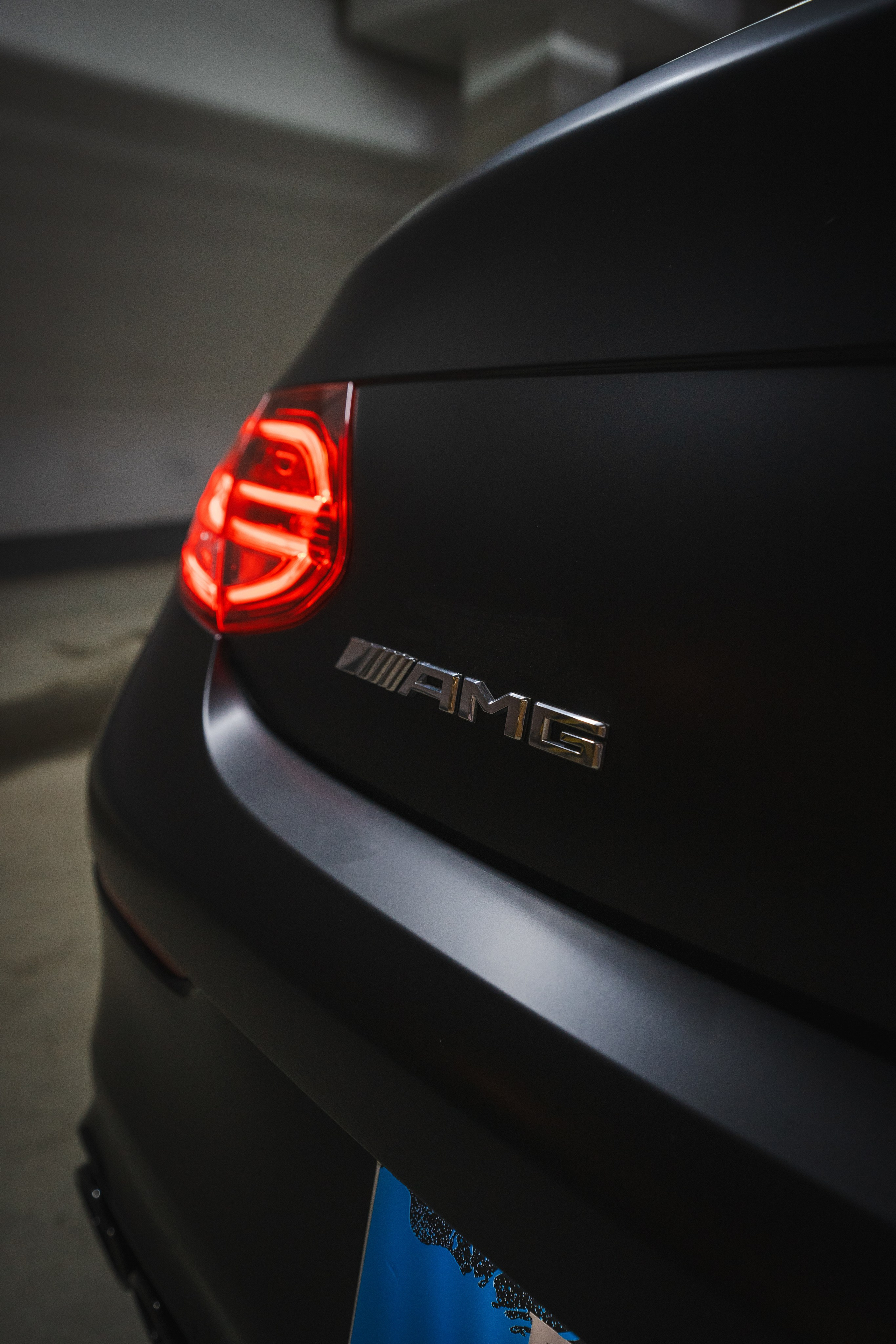 Винилография на Mercedes Benz C43 AMG. Студия дизайна и оклейки авто Barmaley Design