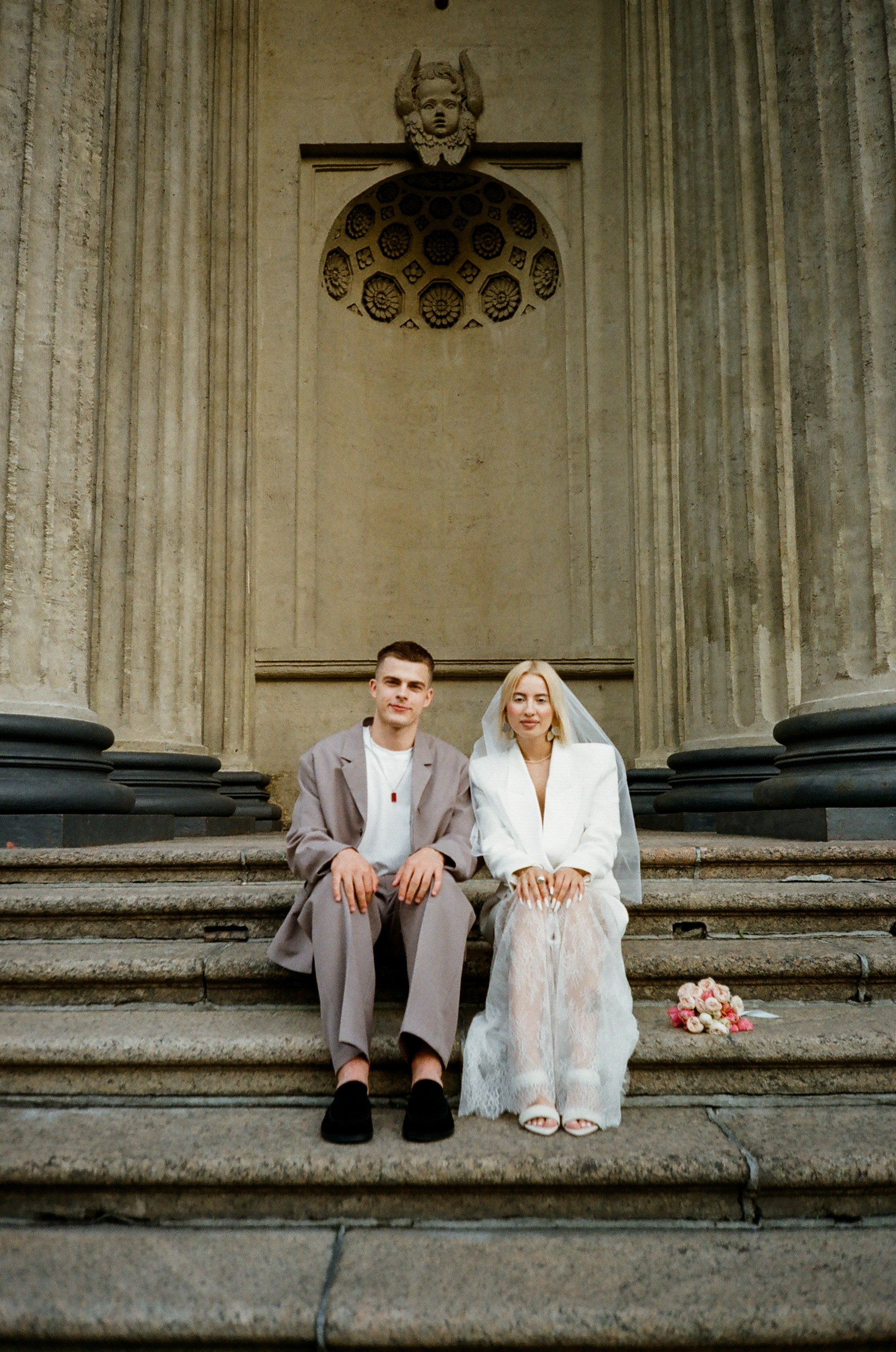 Пленка Лика и Илья 35 mm. Фотограф в Санкт-Петербурге Юлия Гербель