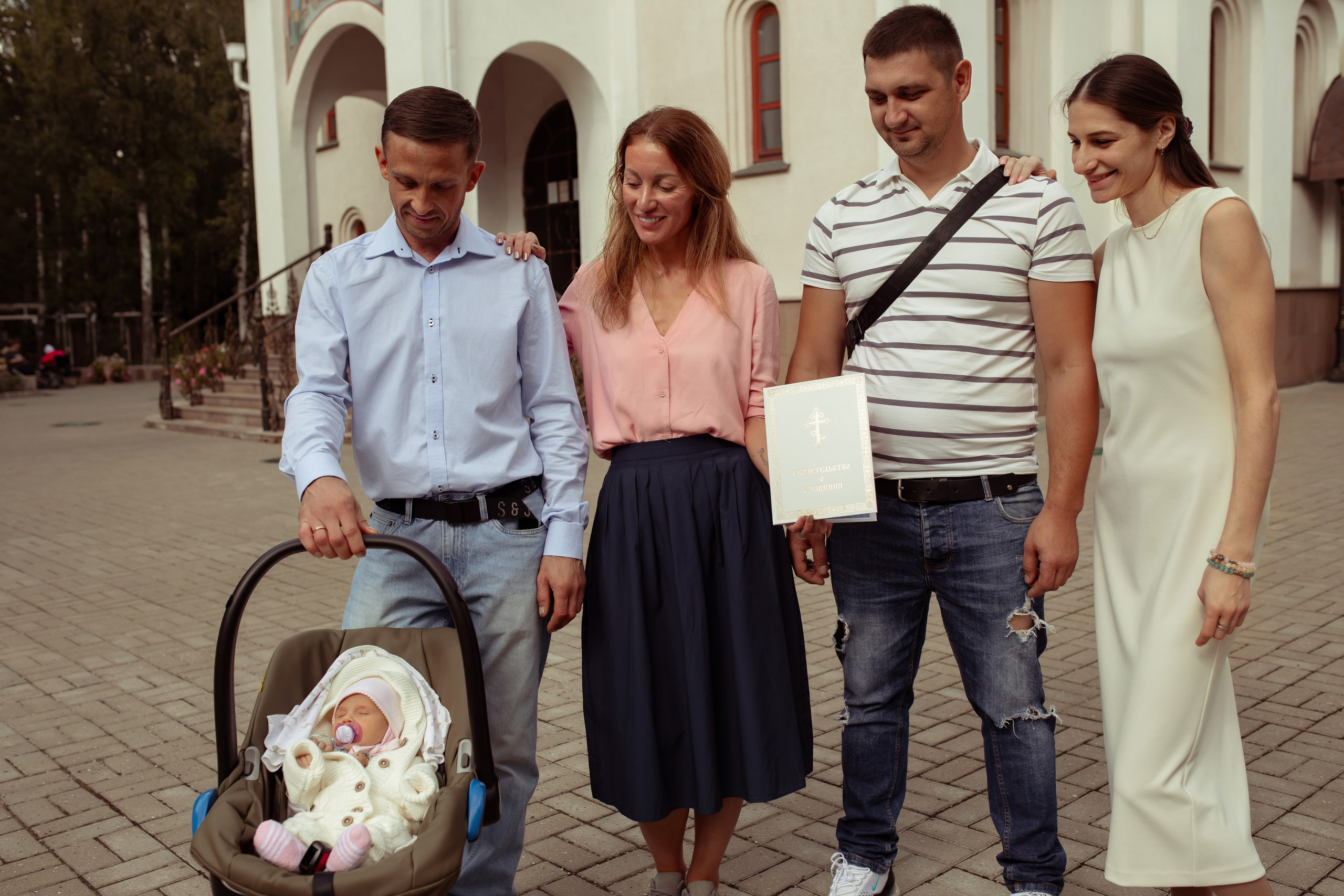 Крещение Анастасии. Семейный и детский фотограф в Москве Дорогова Екатерина