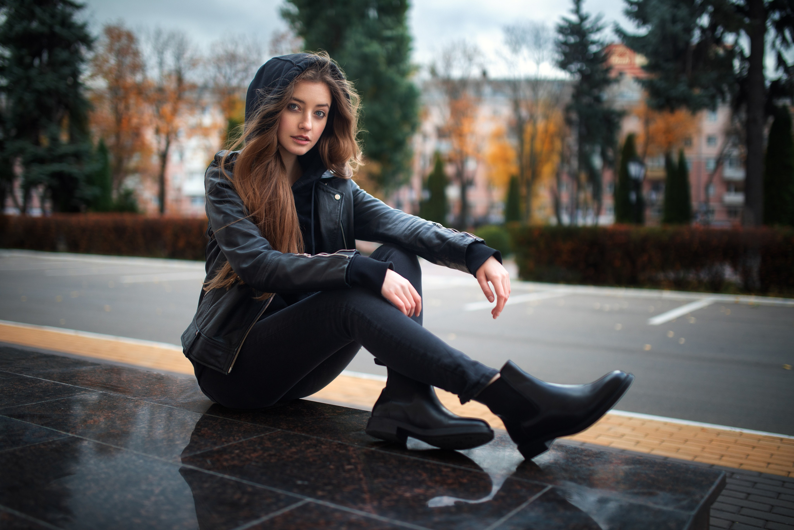 Осенняя фотосъемка с Юлией на улицах города в формате для «себя»