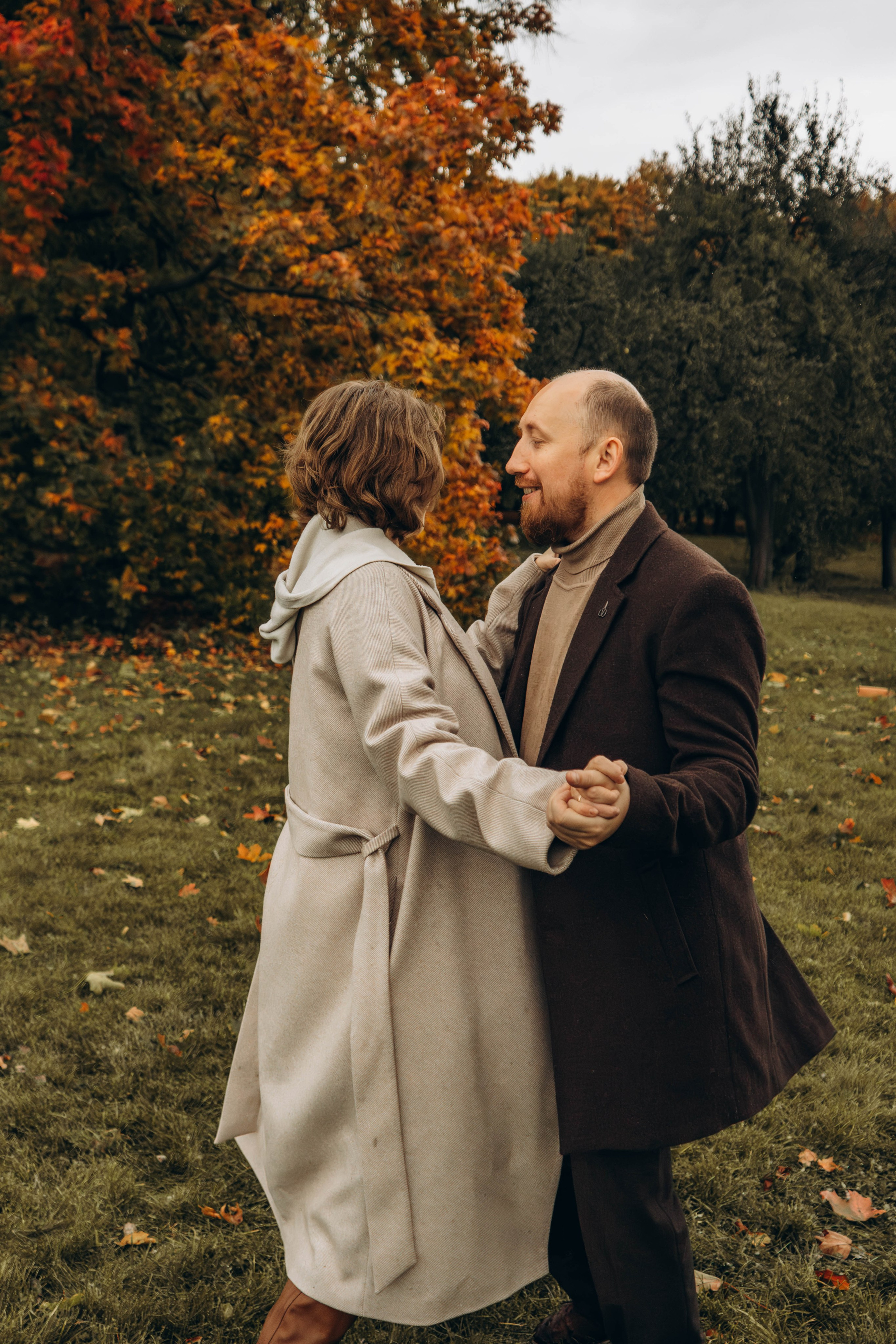 Осенняя семейная съемка в парке Царицыно. Фотограф Москва Валерия Веденина