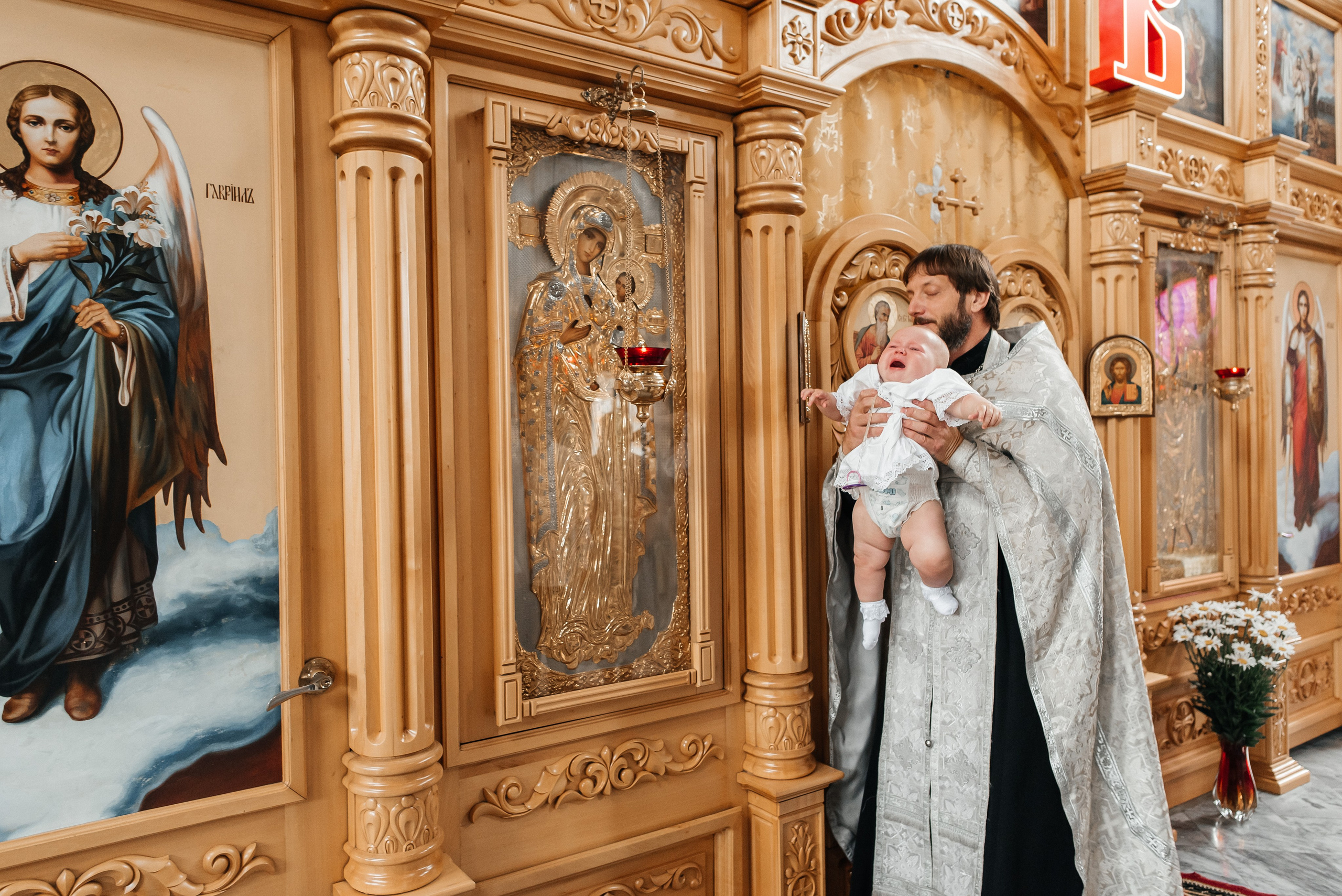 Крещение Марии. Детский и семейный фотограф выпускной альбом Приморско-Ахтарск